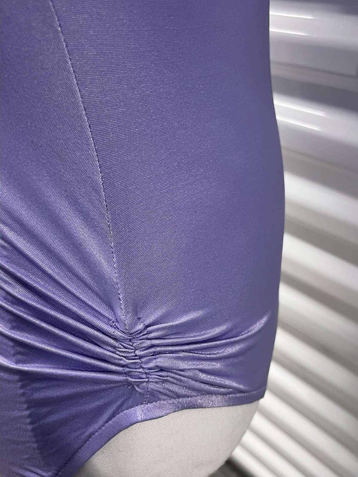 Vintage 1980’s Cheryl Tiegs Sears One Piece Swimsuit Purple Size 12 SEARS