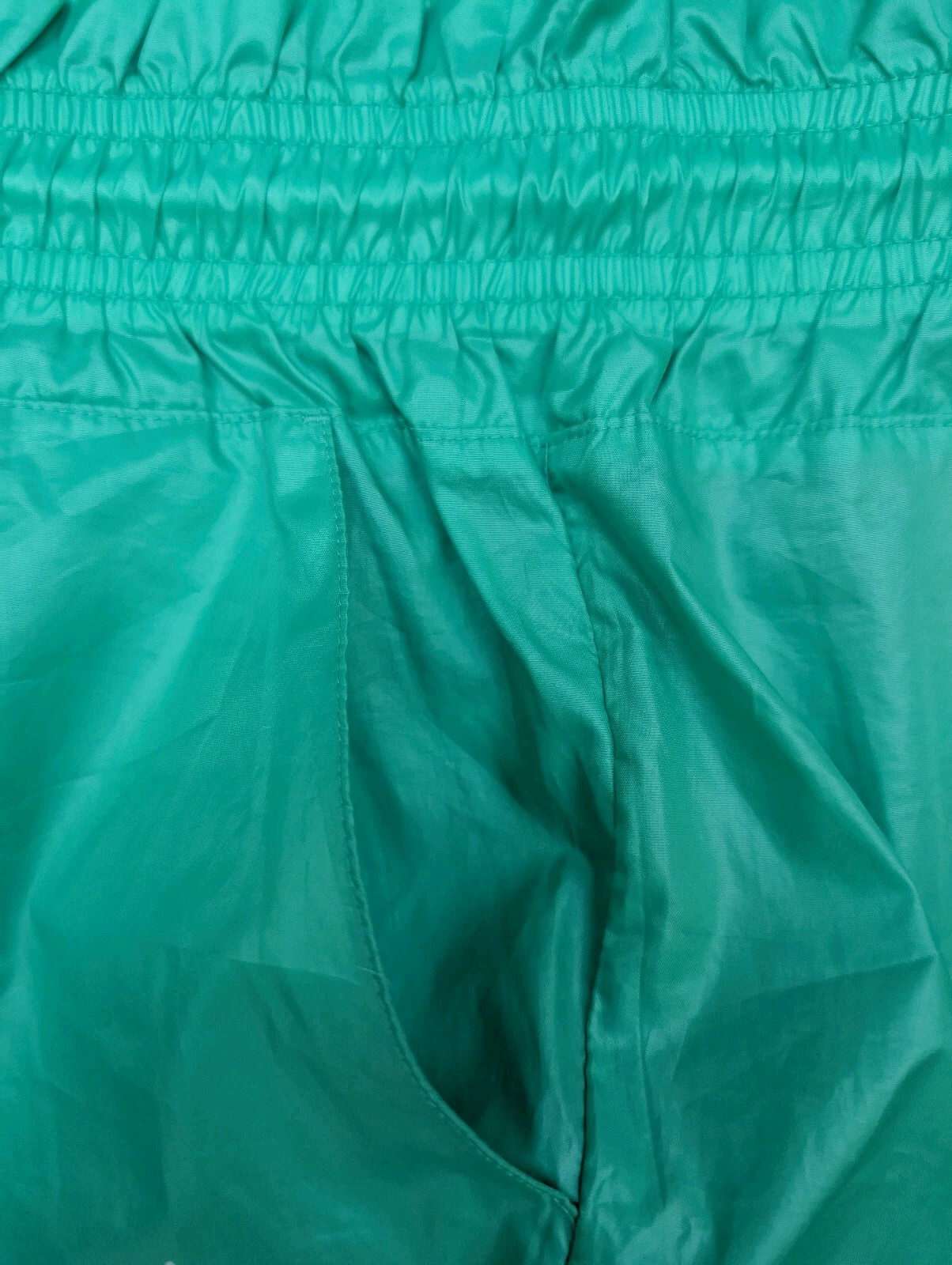 Adidas Glanz Shorts Running Womens Gym Running Sprinter 34 Retro Green Casual