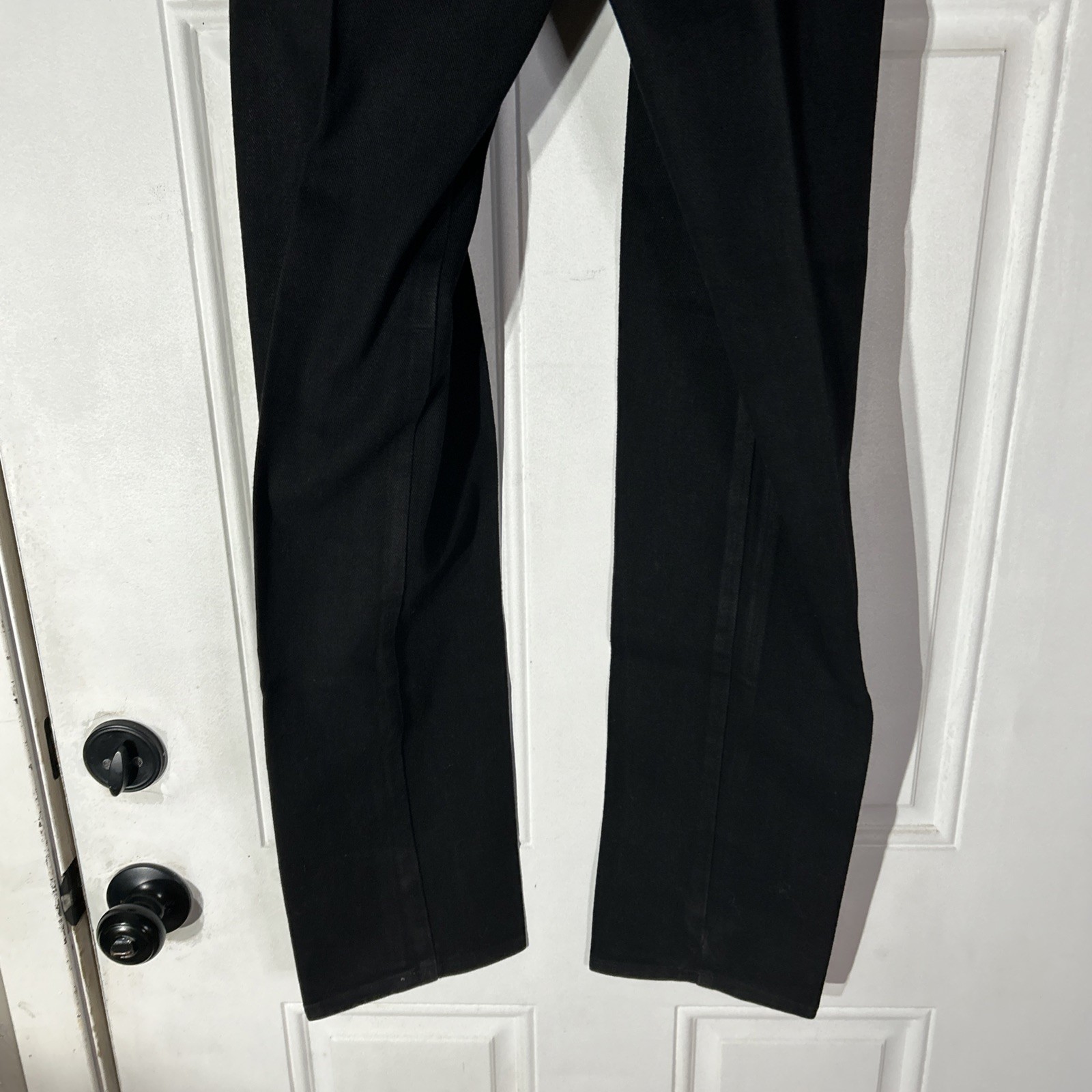 Vtg 80s Rockies Rocky Mountain Black Bareback High Waist Western Jeans USA