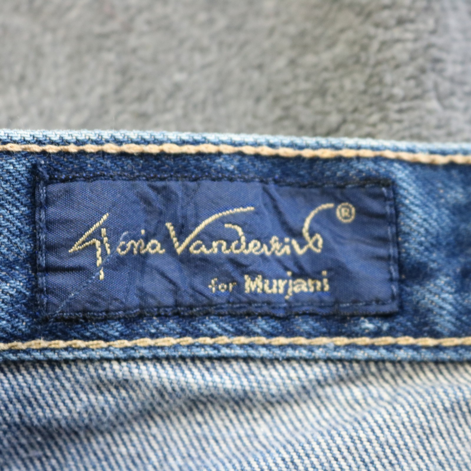 Vtg 70s 80s Gloria Vanderbilt for Murjani Tight-Fit Jeans Dark Wash Blue 5 24×34