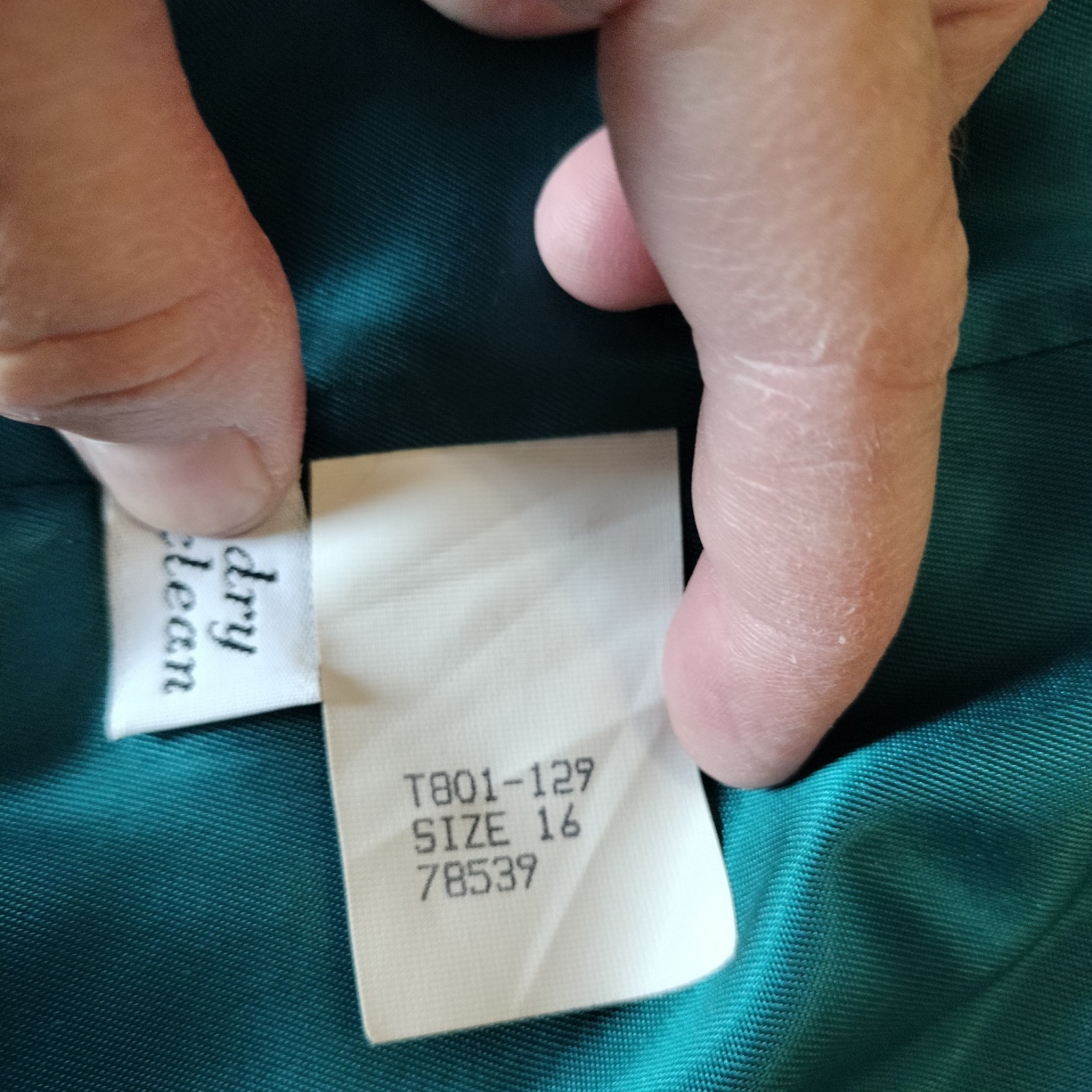 Vintage 1970s Pendleton Virgin Wool Lined Teal Trench Coat Women’s 16