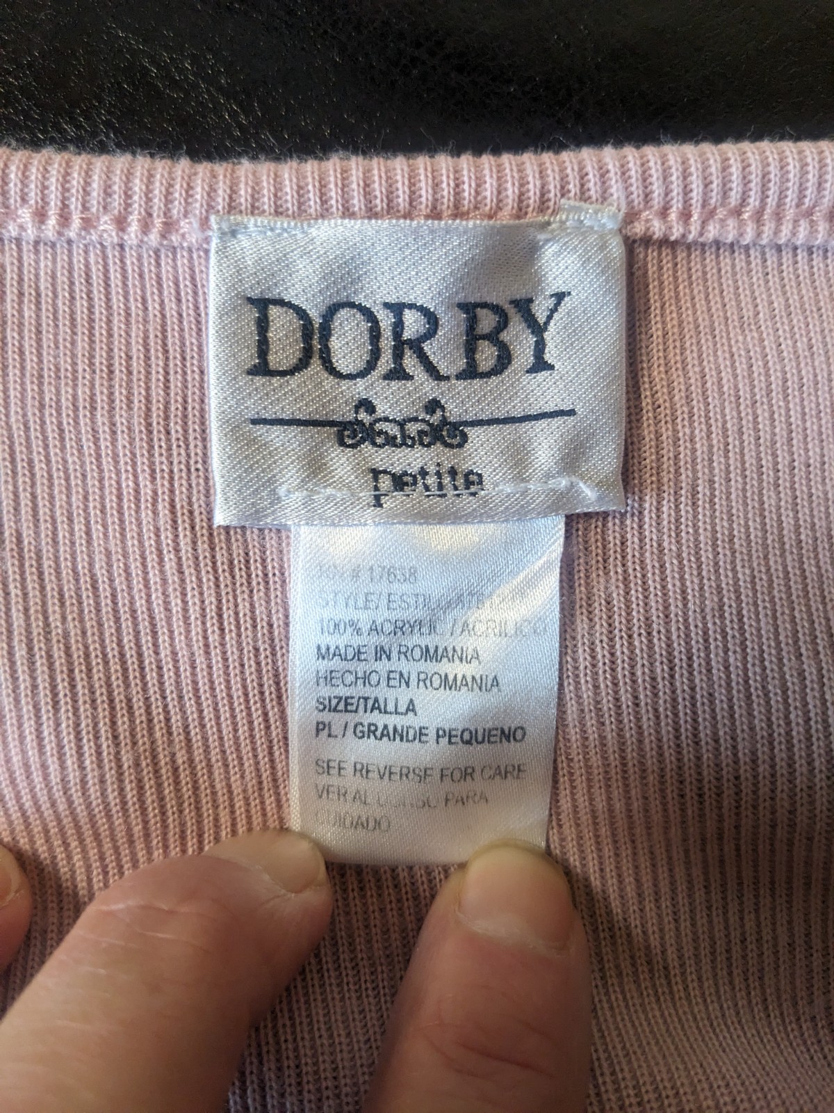 Vintage 1980s Dorby Lilac Pink Sweater Knit Set, Fringe Cowl Neck Top & Skirt