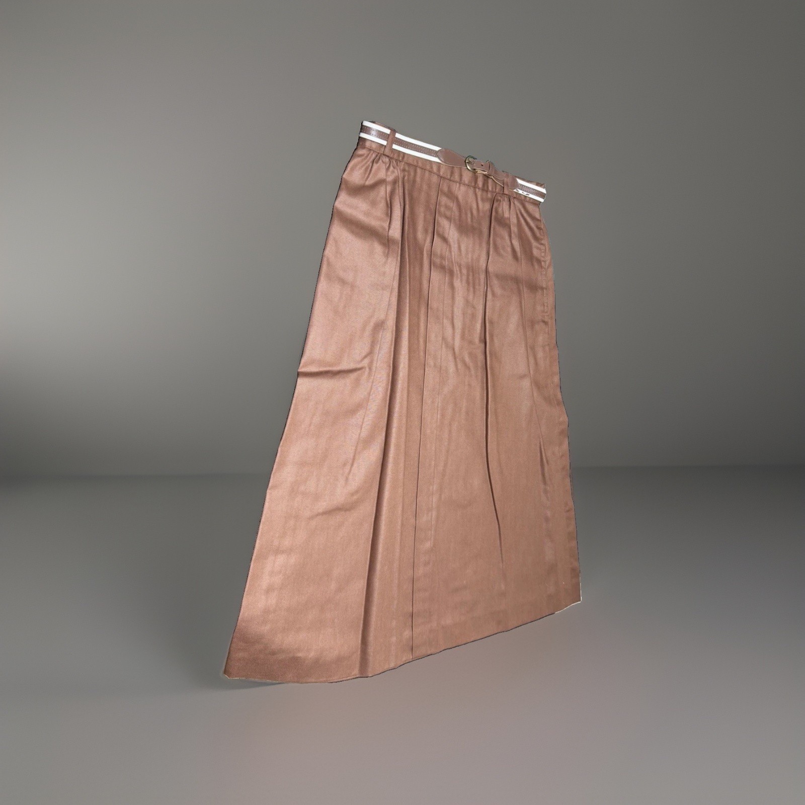 Vtg 70s College Town 3 Pc Set Shirt Pants Skirt NWT Disco Geometric 9/10 NOS