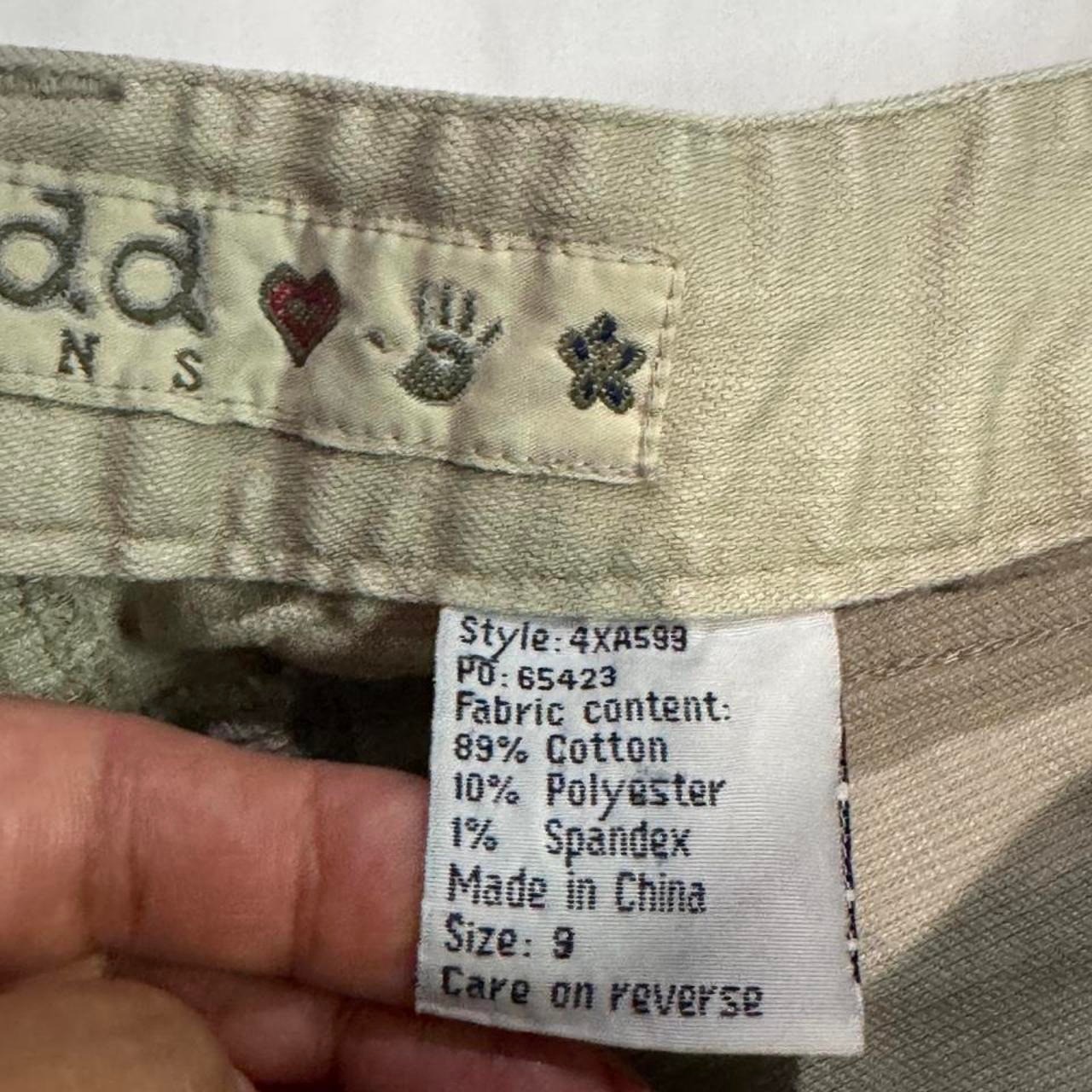 Vintage Y2K Mudd Khaki Capris / Cropped Pants – size 9