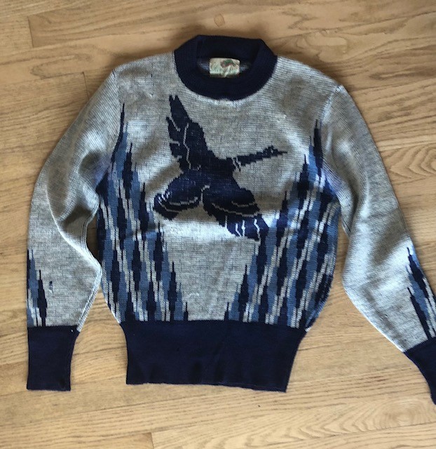 Vintage Flying Duck WOOL SWEATER Original S/M