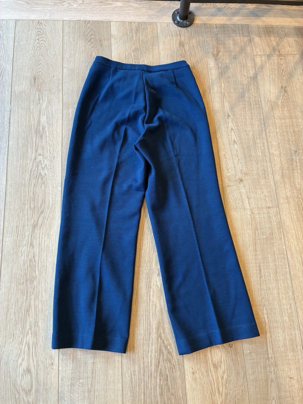 Vintage 70s Jantzen Women’s Suit Navy Blue Polyester Size Large Machine Wash