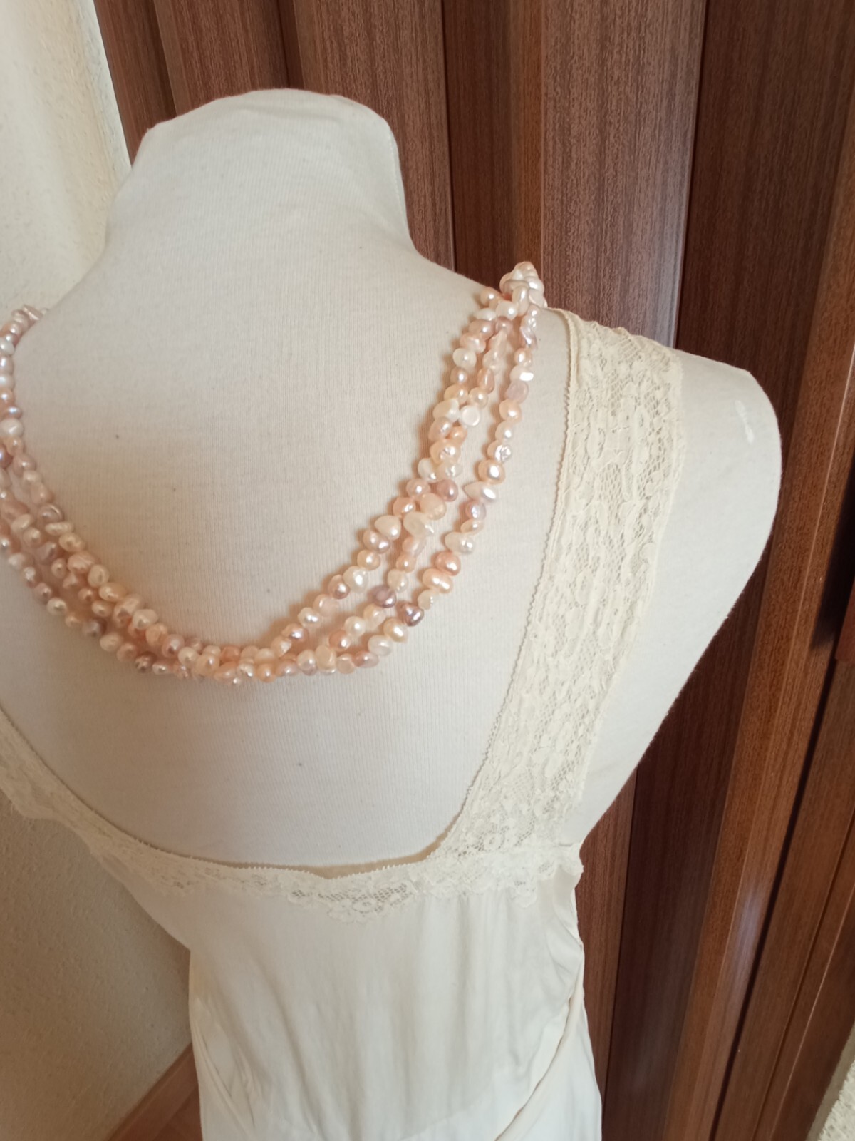 Vintage 1940s Bridal Silk Nightgown/Peignor Set – Honeymoon -S