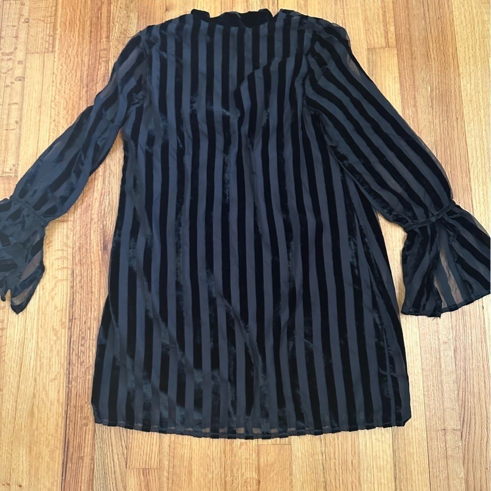 REVOLVE XS Mini Dress House of Harlow 1960 Multi Stripe WovenVelvet Stripes(T)
