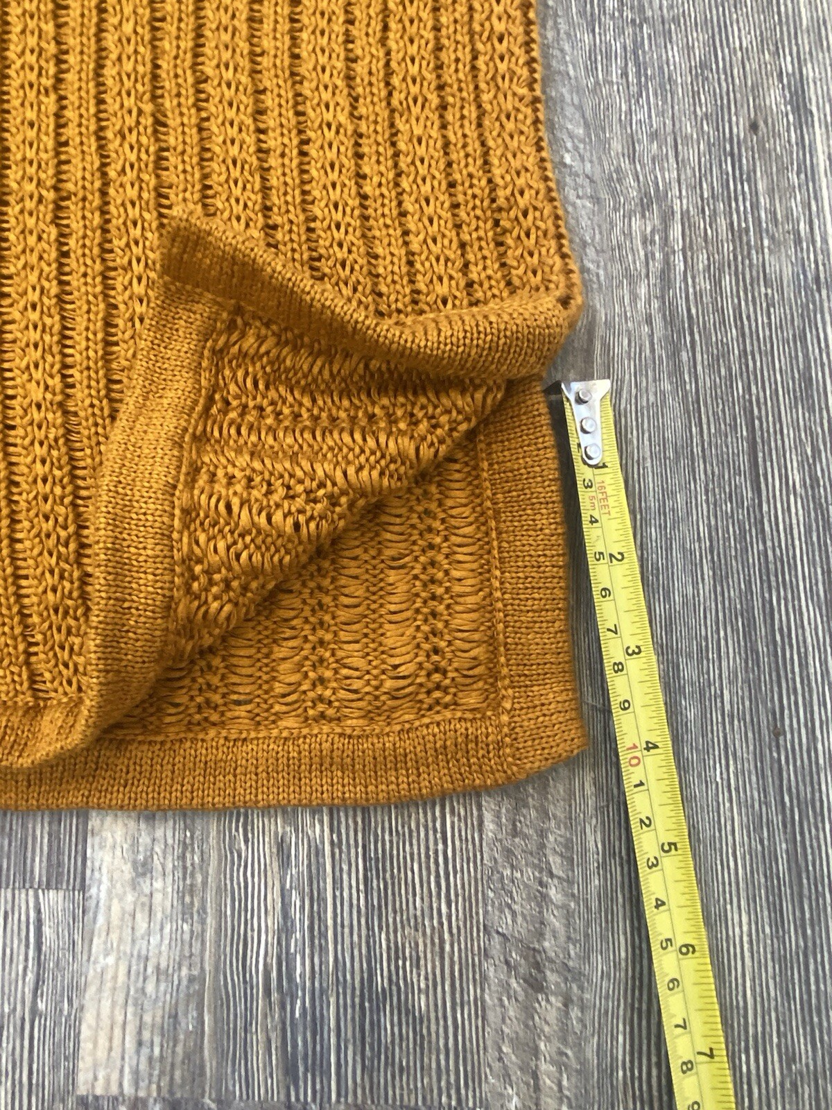 Vintage Designer DONNA KARAN NEW YORK Cotton Knit Weave Sweater 90s Y2K Med.