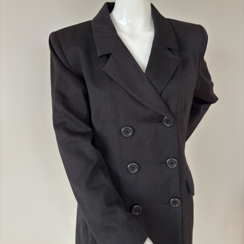 Yves Saint Laurent Vintage Wool Blazer Classic Tailored Designer Luxury Jacket