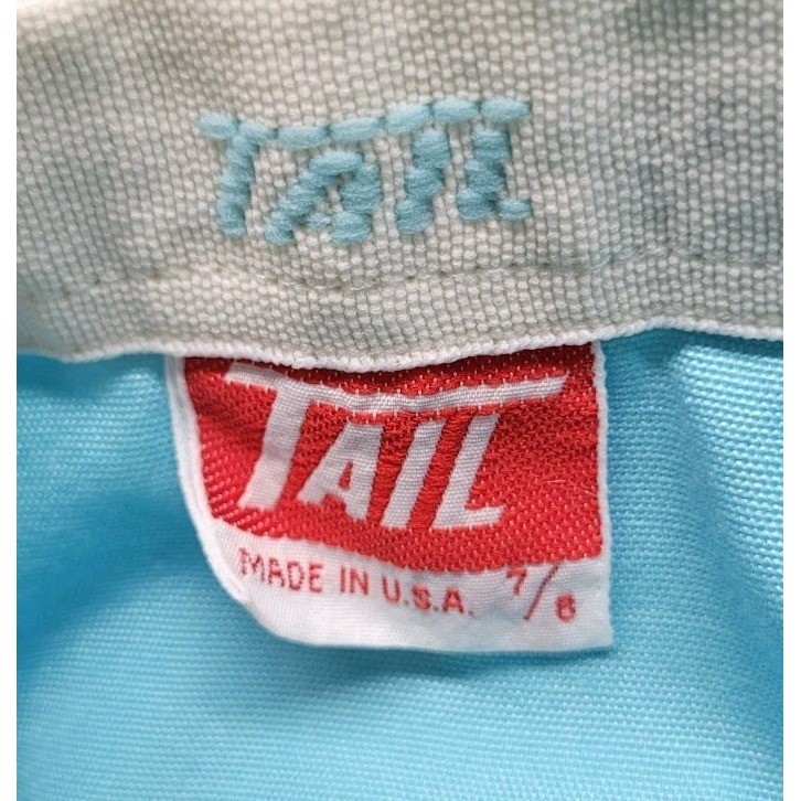 Vintage 90s TAIL Skirt Teal Blue Tennis Skirt Size 7/8 Made In USA Pickleball
