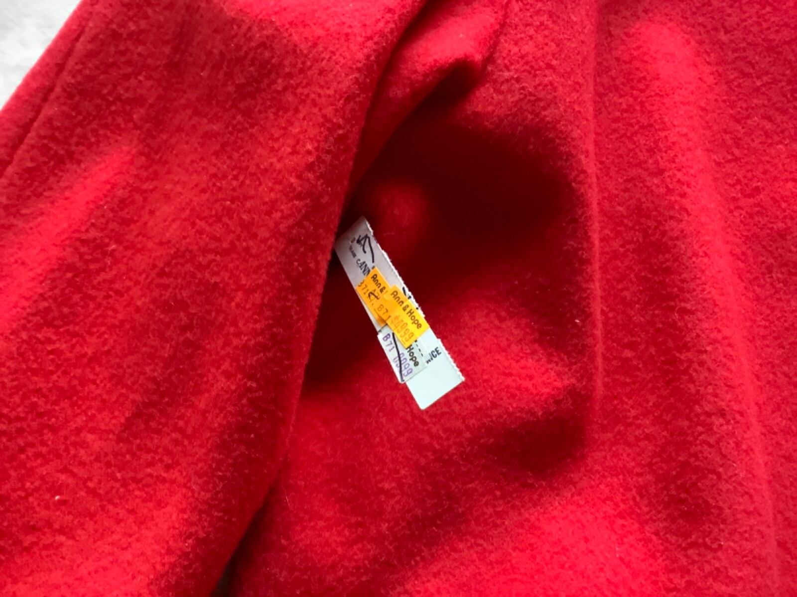 VINTAGE Wellington Fashion Women’s Red Long Coat NOS FREE SHIPPING