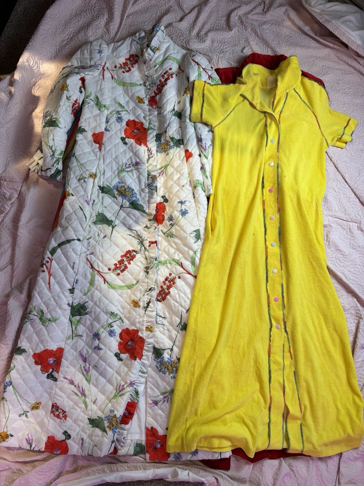 Vintage Reseller Loungewear Lot 1950s 1960s 1970s Pajamas Robes Nightgowns