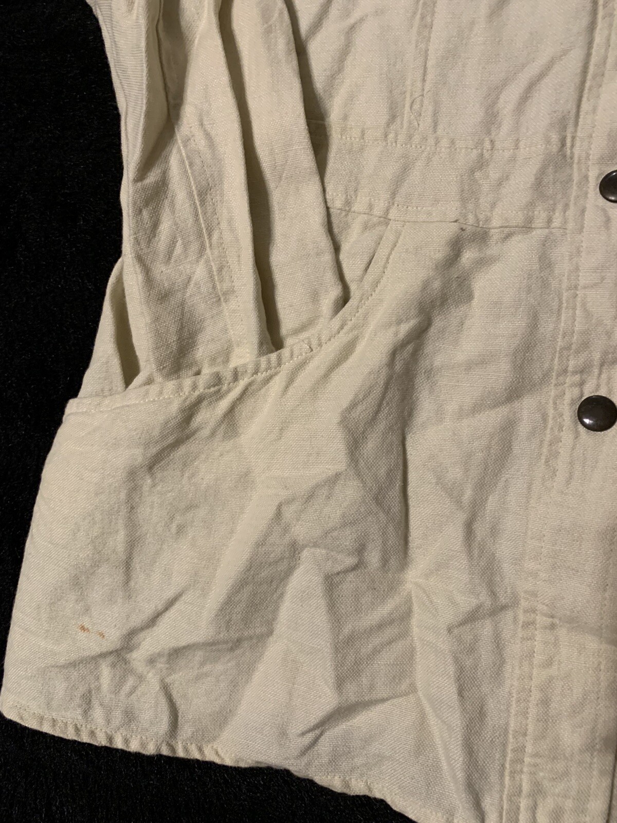 Vintage Compagnie Internationale Express Women’s Khaki S Full Button Blazer NWOT