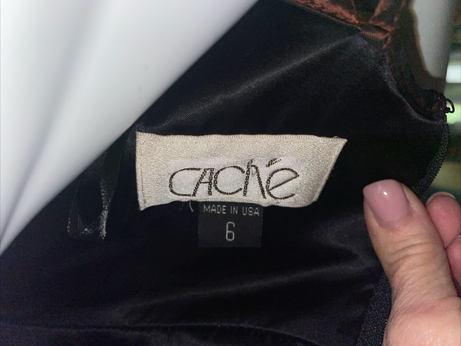 Vintage Cache sz 6 Bronze Halter Fairy Tulle Skirt Gown Dress S 36 Wedding