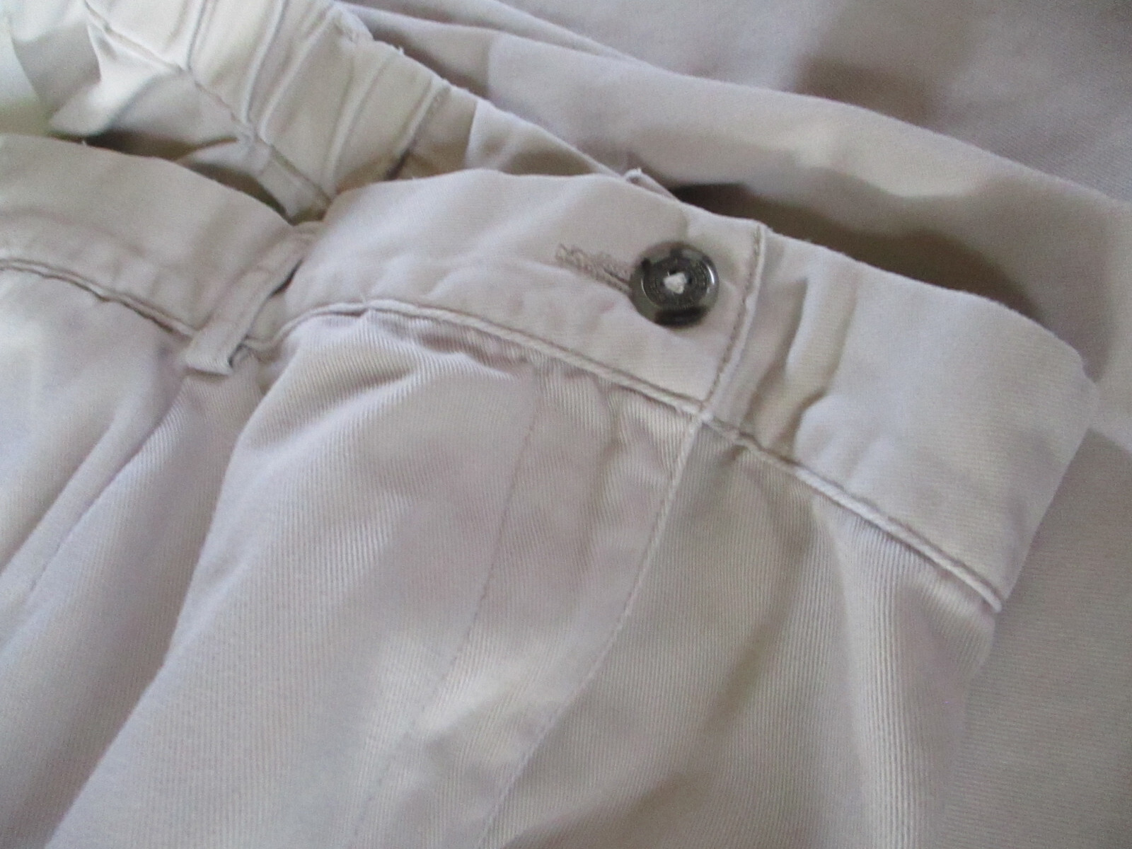 LL Bean Vintage 80’s Capri Crop Pants Women’s Size 16 Reg. 33 Elastic Back Waist