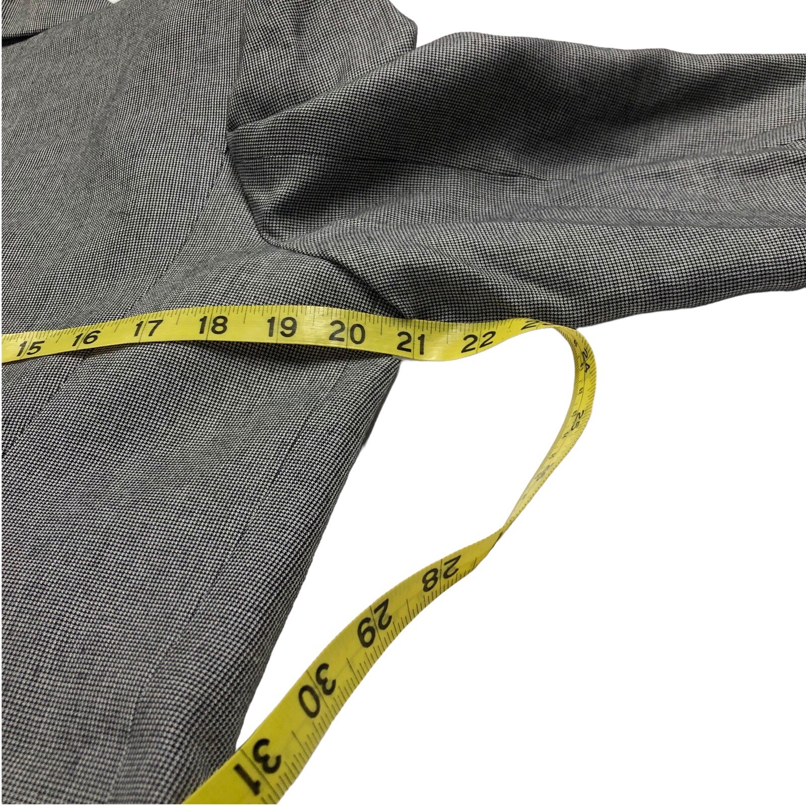 Vtg 80’s STIRLING COOPER New York 3 PC Suit Skirt Top Size 12 13 Gray New Tags
