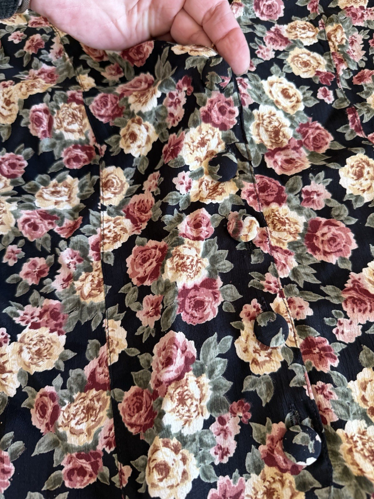 Vintage Star Of India Pants Jacket Floral Set Medium Amazing