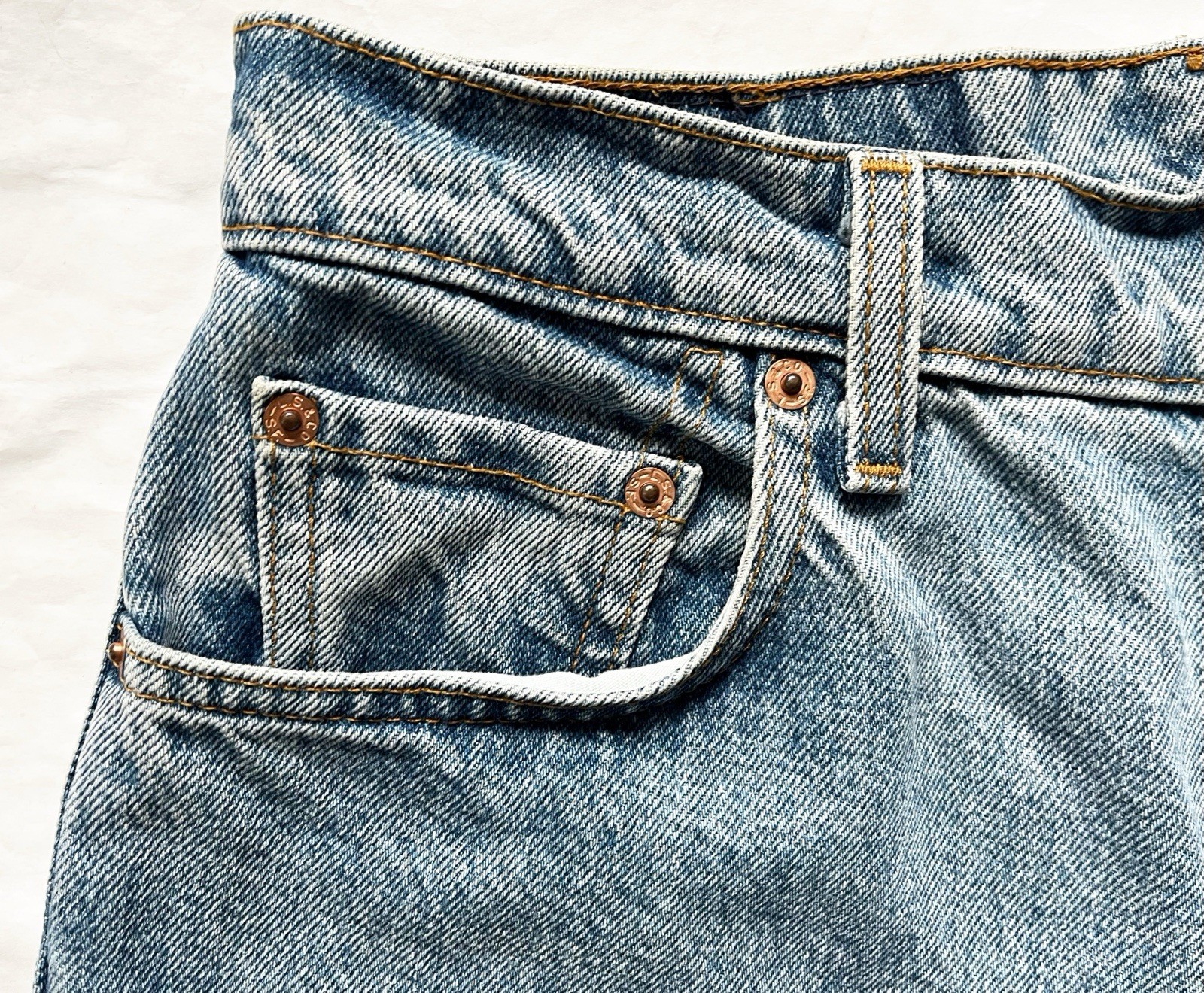【VTG】1996 Levi’s 551 Relaxed Tapered Jeans 🇺🇸USA Made Women’s 12 PET Fit 29×27