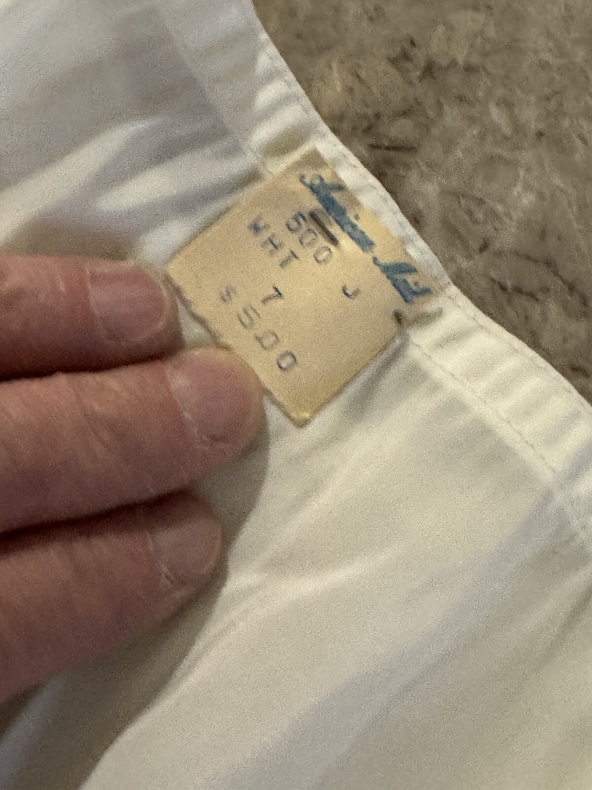 VINTAGE AMERICAN MAID SNIP IT HALF SLIP! SIZE 7. WHITE