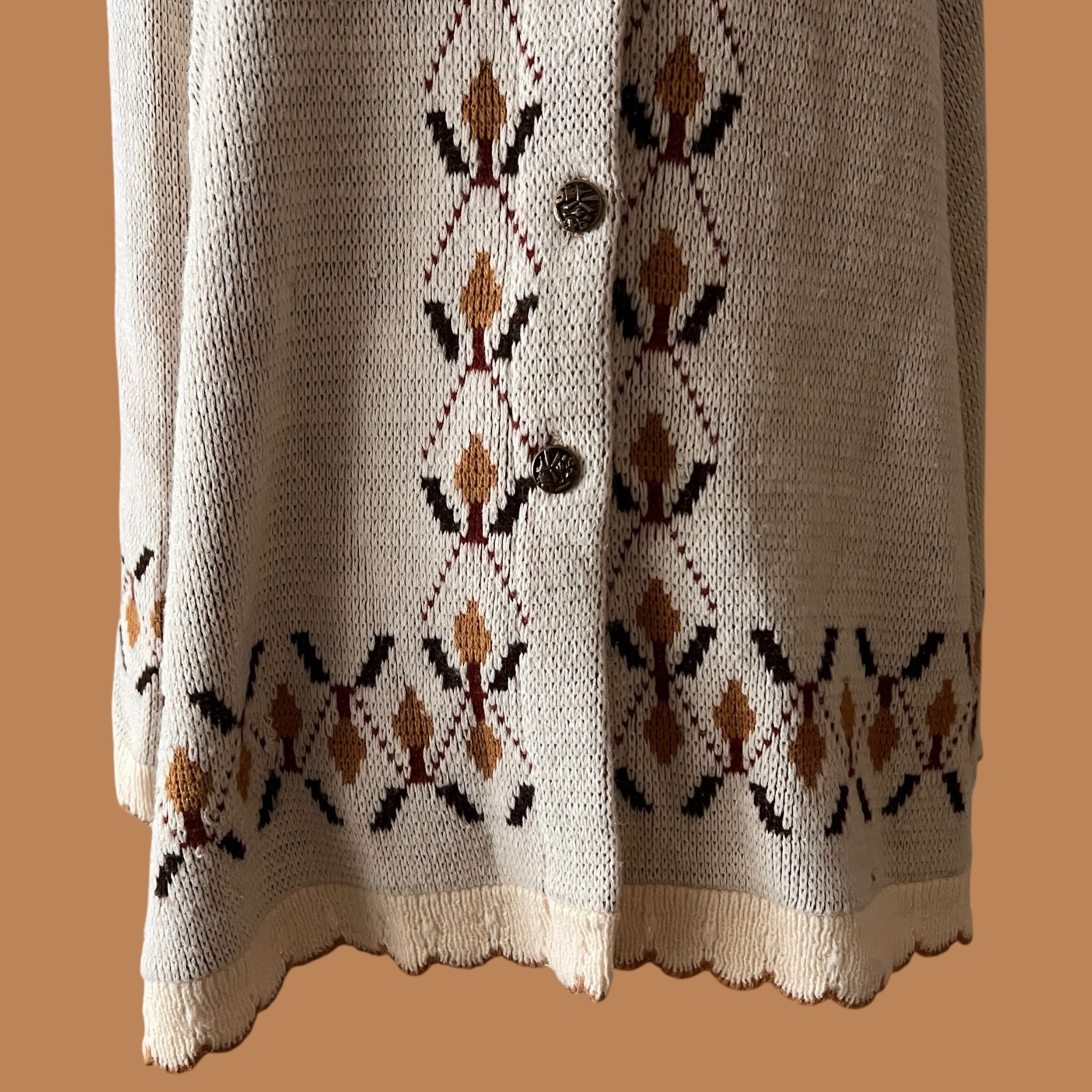 Vintage 70s Nordic Style Sweater Cape : Shawl, 1970s, Poncho, Norwegian, Sweater