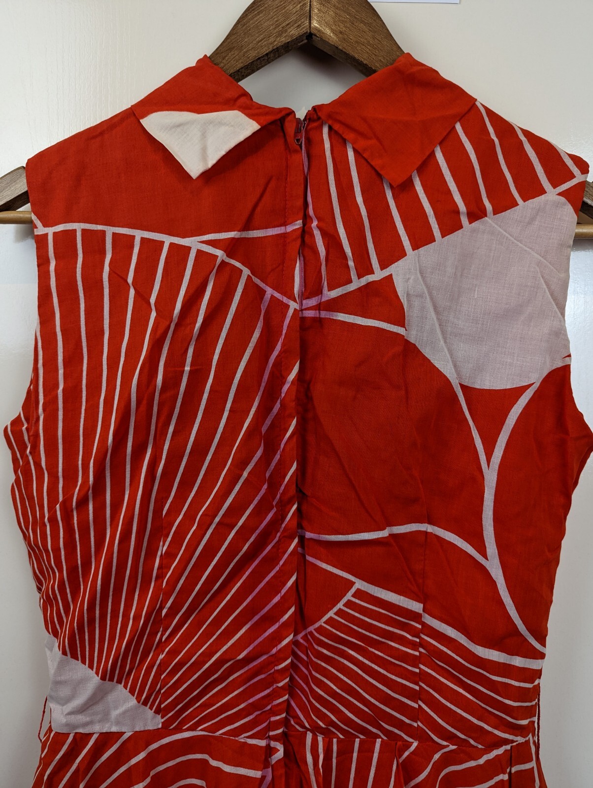 Couture Culture By Trent Nathan Vintage Red Sleeveless Fit Flare Dress Size 12
