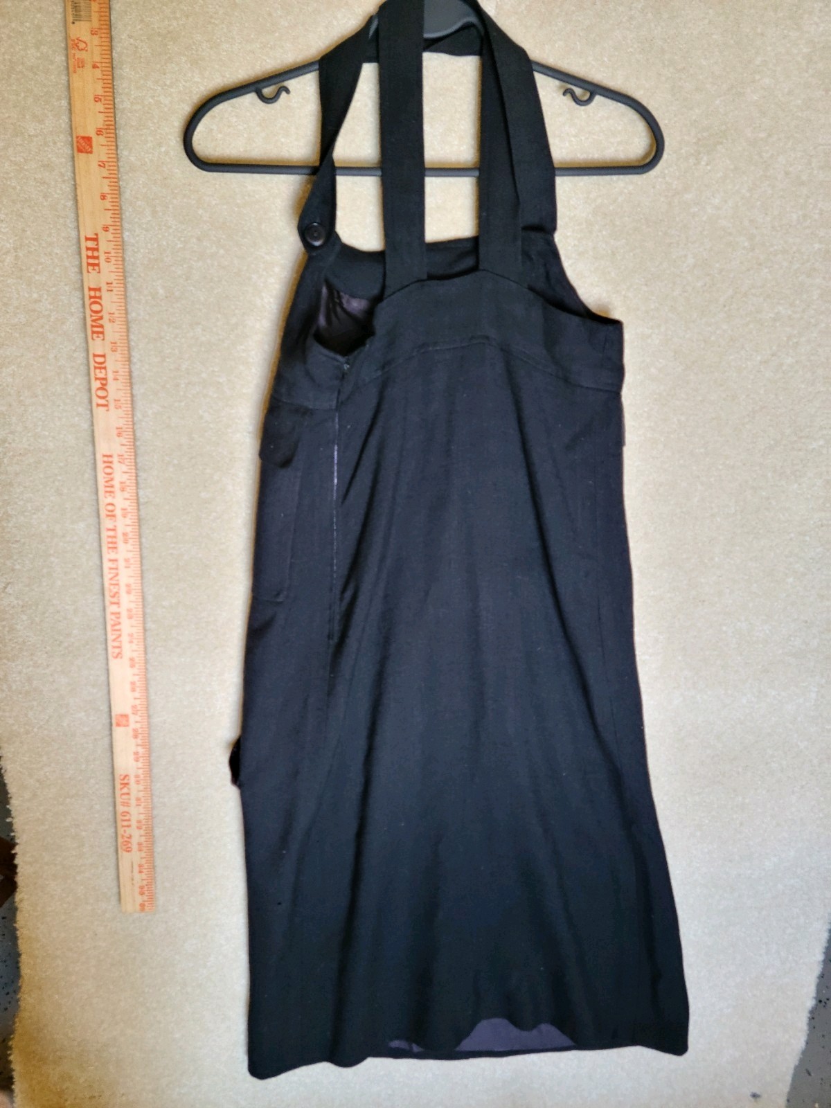 Vintage Nina Ricci „Shopping” Black Jumper Dress – Imported – Jacobson’s
