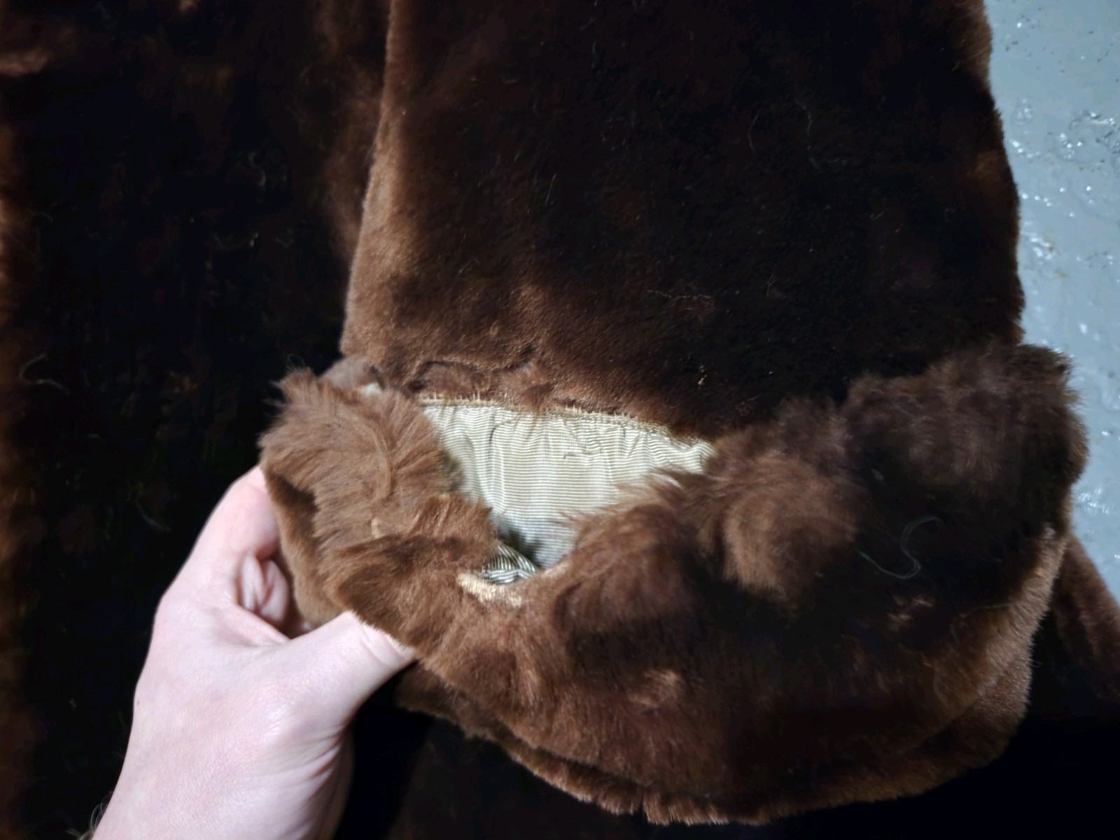 Vintage 1940s/1950s Full Length Fur Coat By H Miller Furs – Detroit, Soft