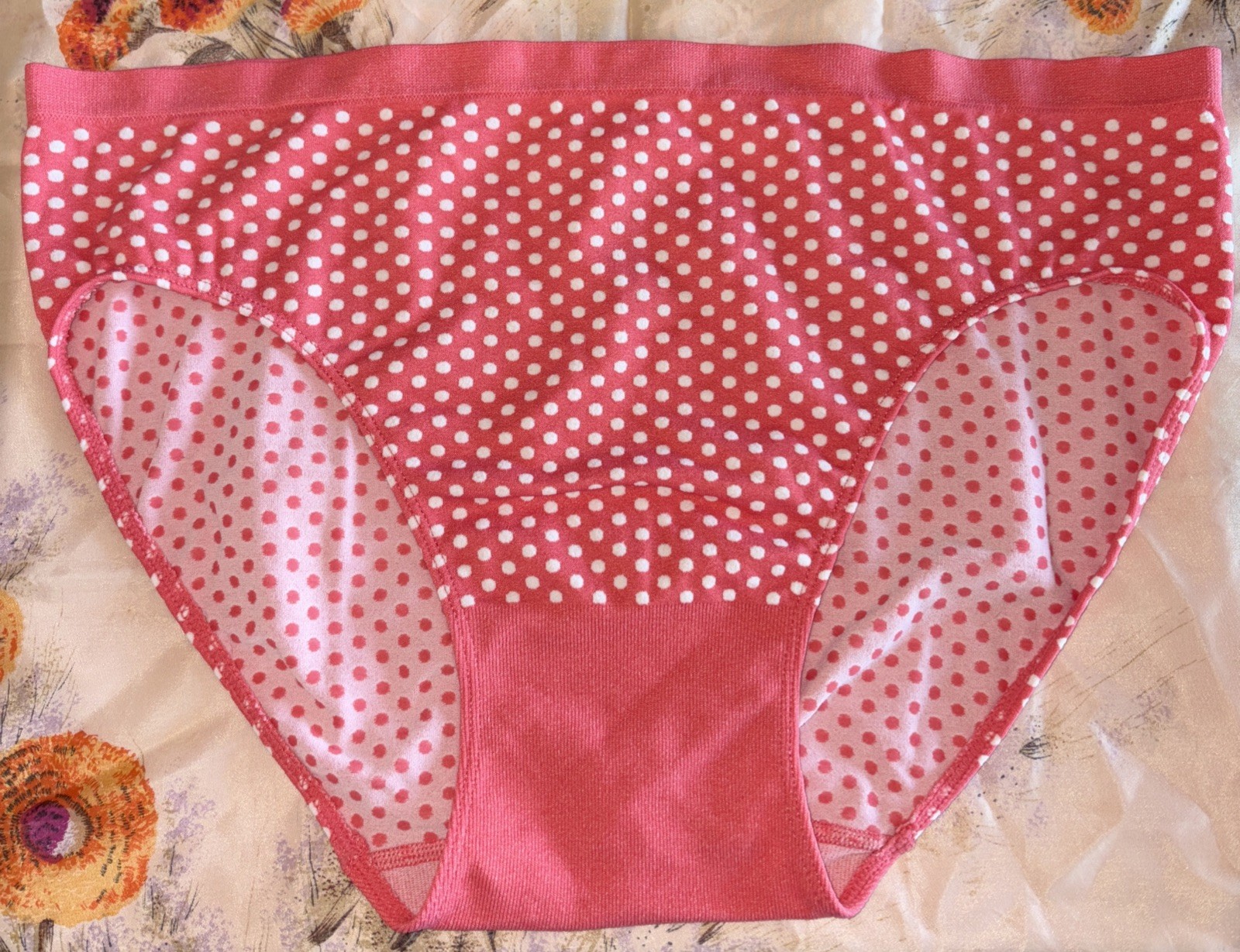 Vintage Secret Treasures Polka Dot 2X panties Underwear