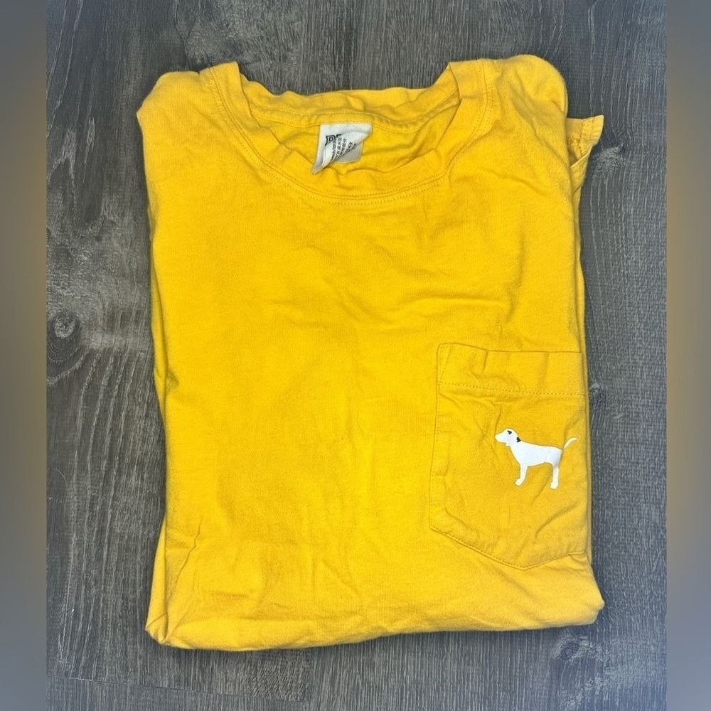 Victoria’s Secret Pink Long Sleeve Shirt Yellow Size XS
