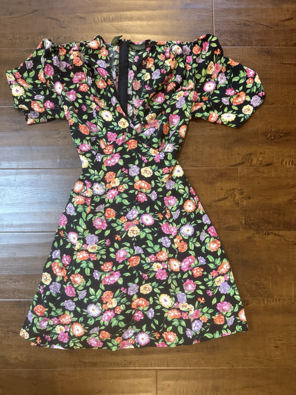 Vintage Robinsons Floral Dress Short