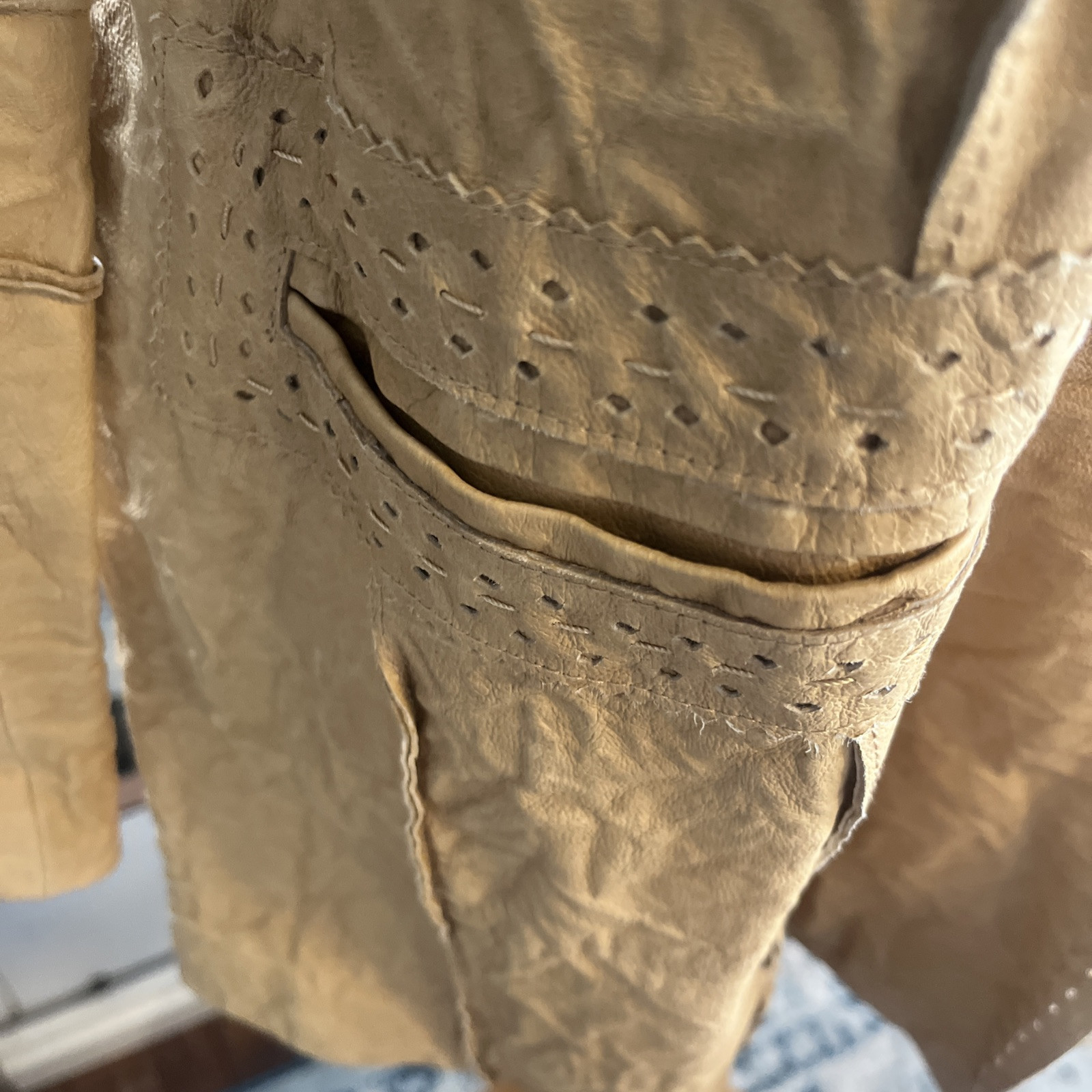Vintage Wilsons Leather Jacket Vintage Retro Style – Western Size