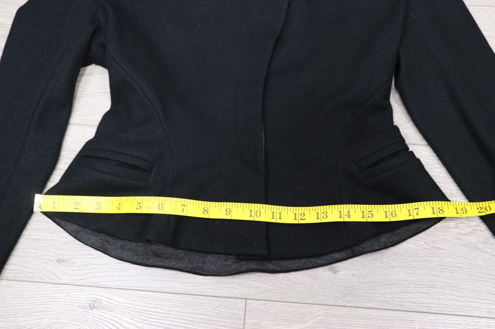 ISABEL MARANT Black Wool/Viscose Jacket Womens Sz S/2
