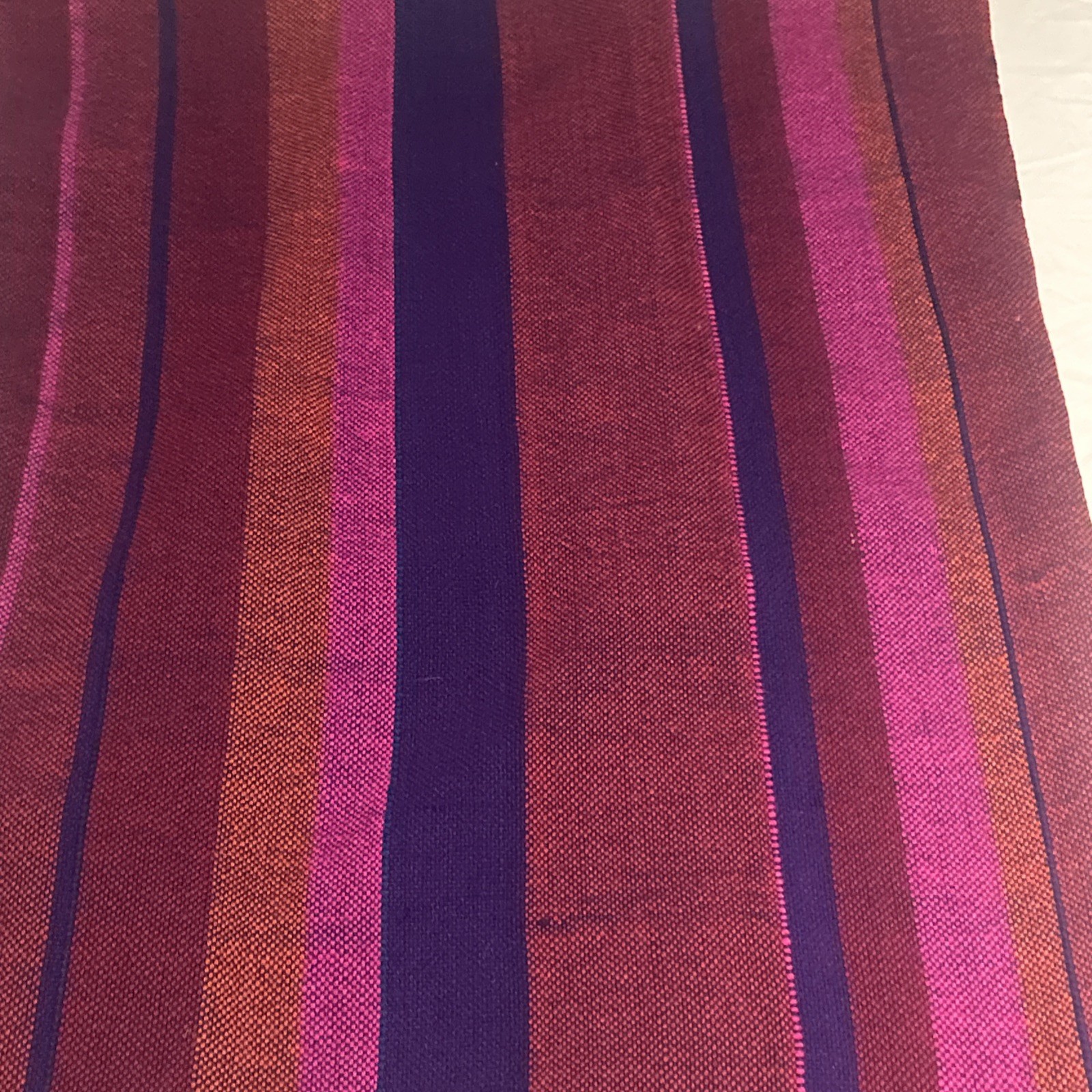 Parrott Fabrics Inc Alice Kagawa Handwoven Open Vest Fringe Santa Fe NM
