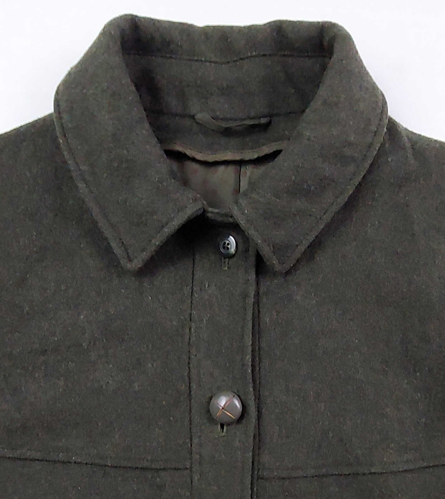 Vintage Rascher Loden Wool Austrian Hunting Jacket Womens Size 40 Green Lined