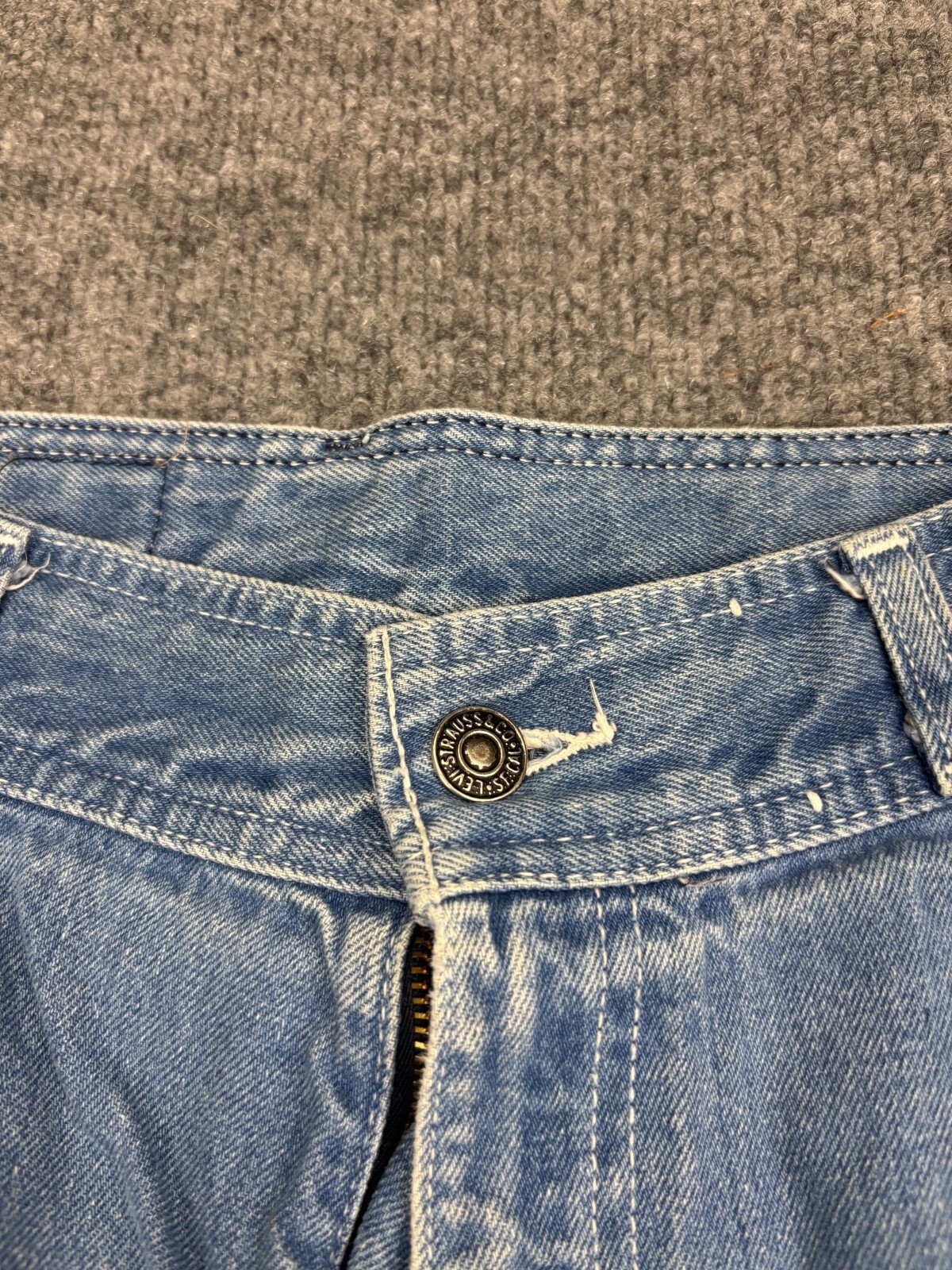 Vintage 1970s Levi’s Texas Riders Jeans Women’s 11 Blue Western Cowgirl USA Made