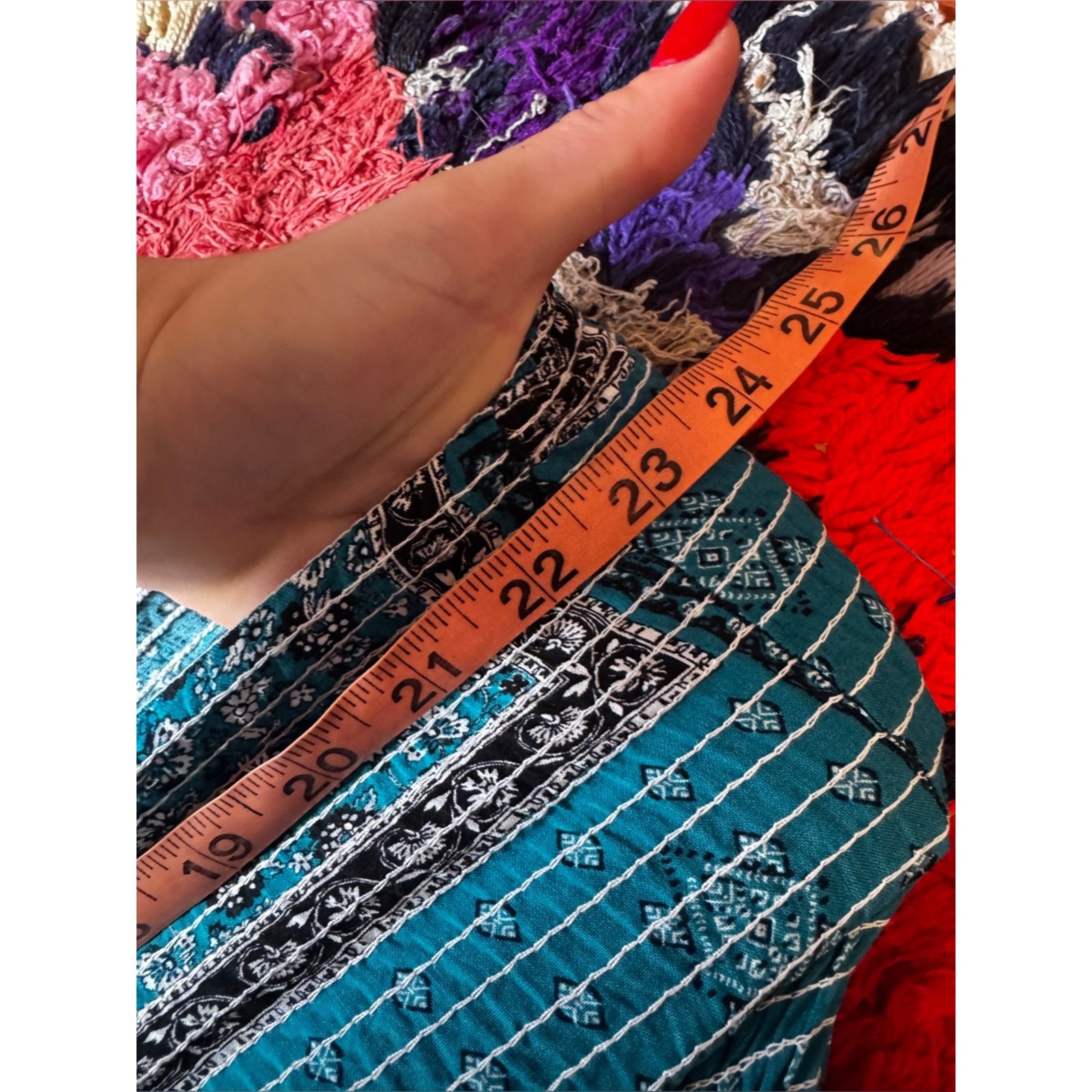 Y2K does 70s Bandana Print Stretch Tube Top Sz L