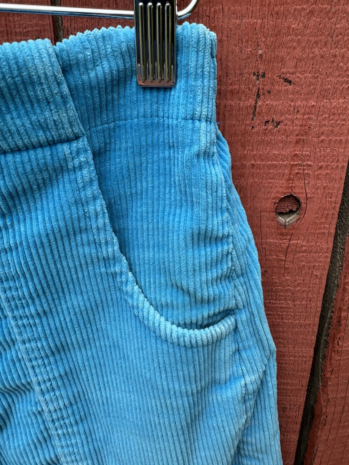 Vintage Ocean Pacific OP Corduroy Shorts Blue Surf Skate Dogtown Longriders 80s