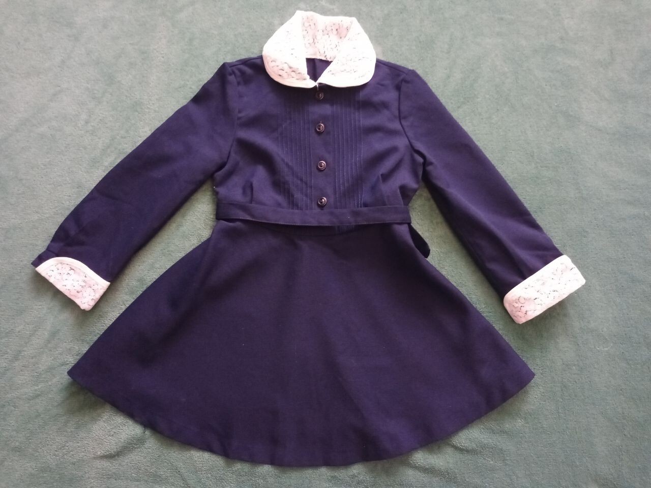 Vintage USSR School Uniform for Schoolgirls 90-s, soviet school dress