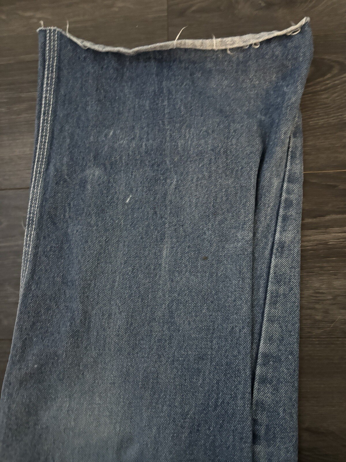 Vintage womens Lawman jeans Flare Bell Bottoms Western Carpenter 26XL Hong Kong