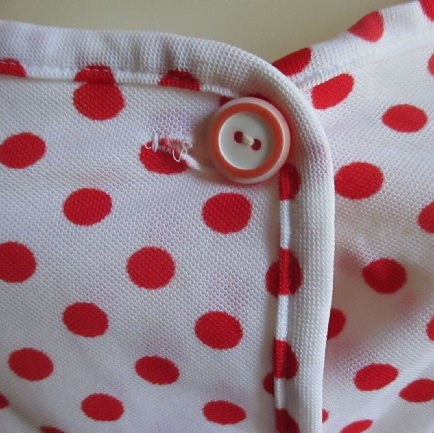 Vintage Women’s Dress 8/10 Polka Dot 1970’s Flutterbye Country Dance r