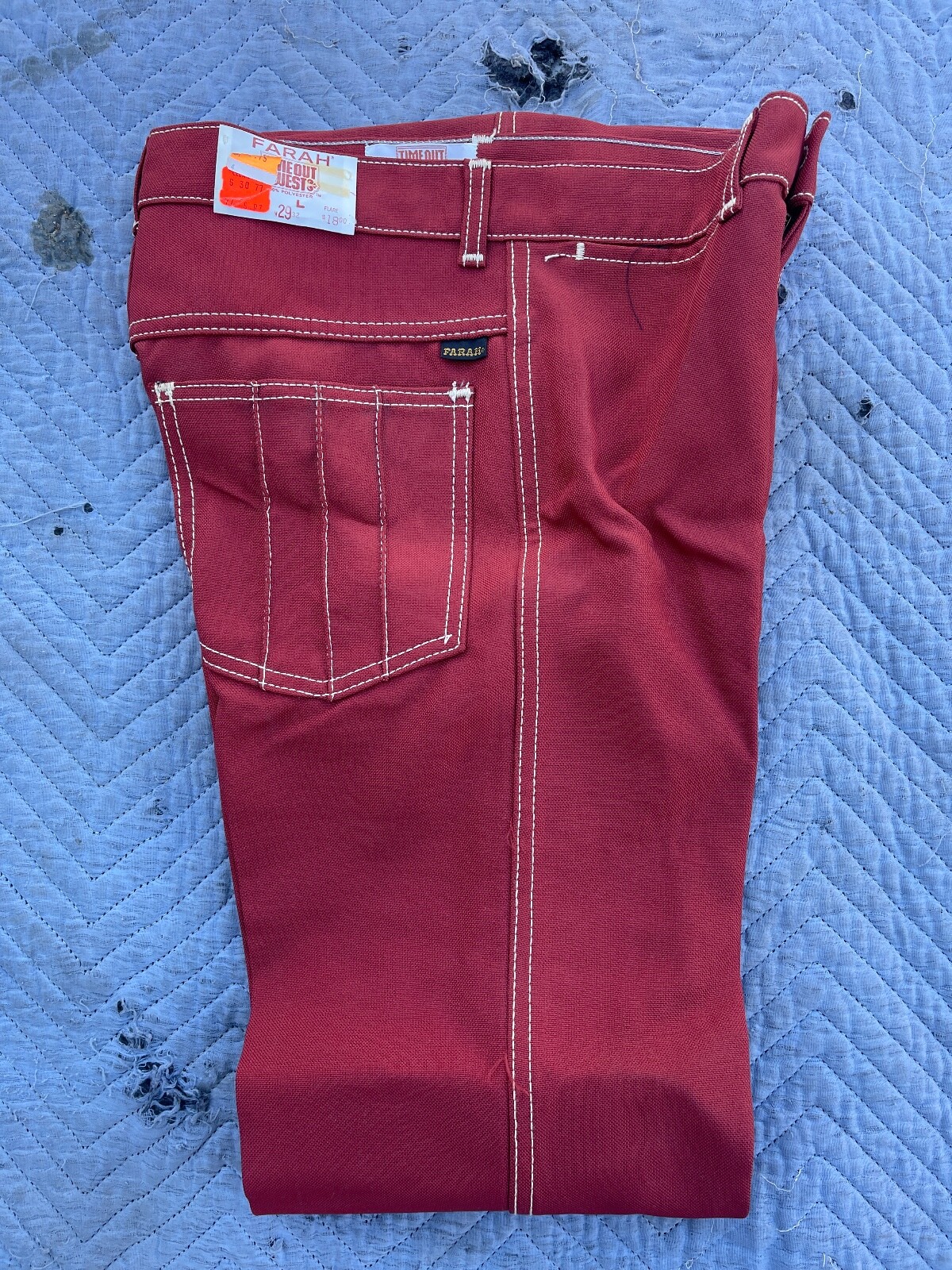 NOS Vintage Time Out West „FARAH” Pants 29×32