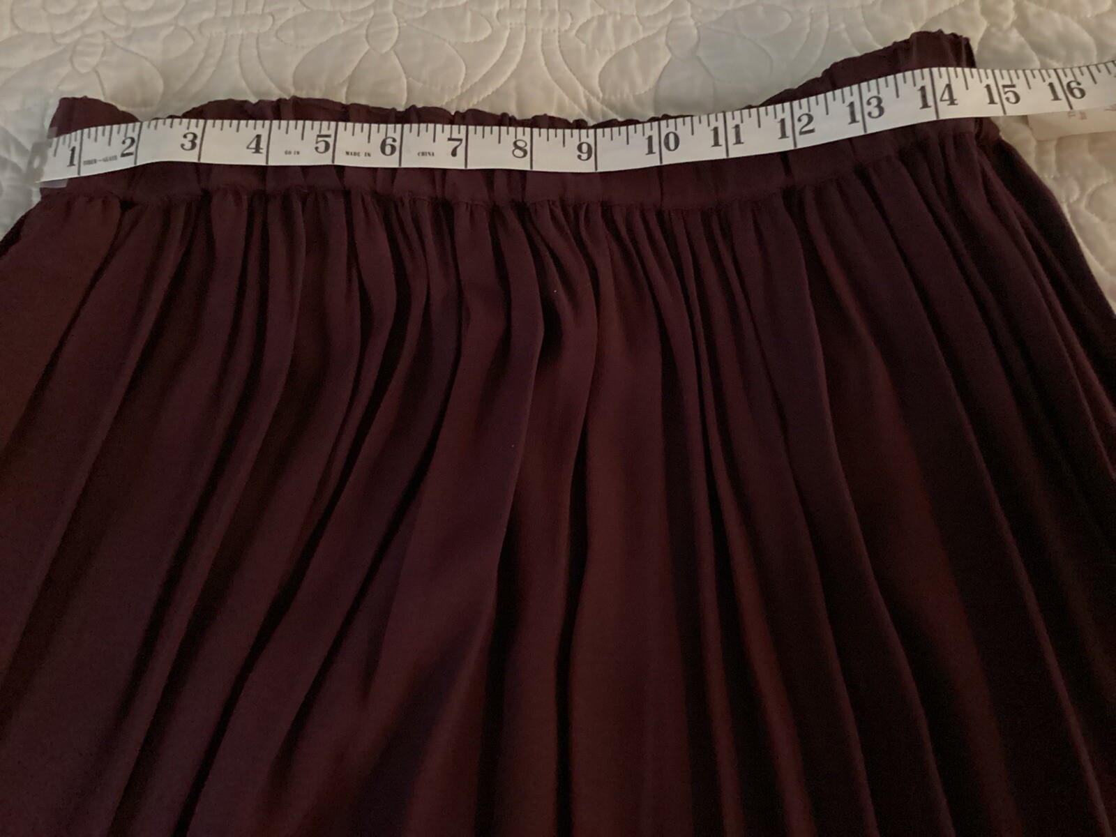 Vintage 2 Piece Women’s Suit Rena Rowan For Seville Sz 12 Burgundy Solid & Print