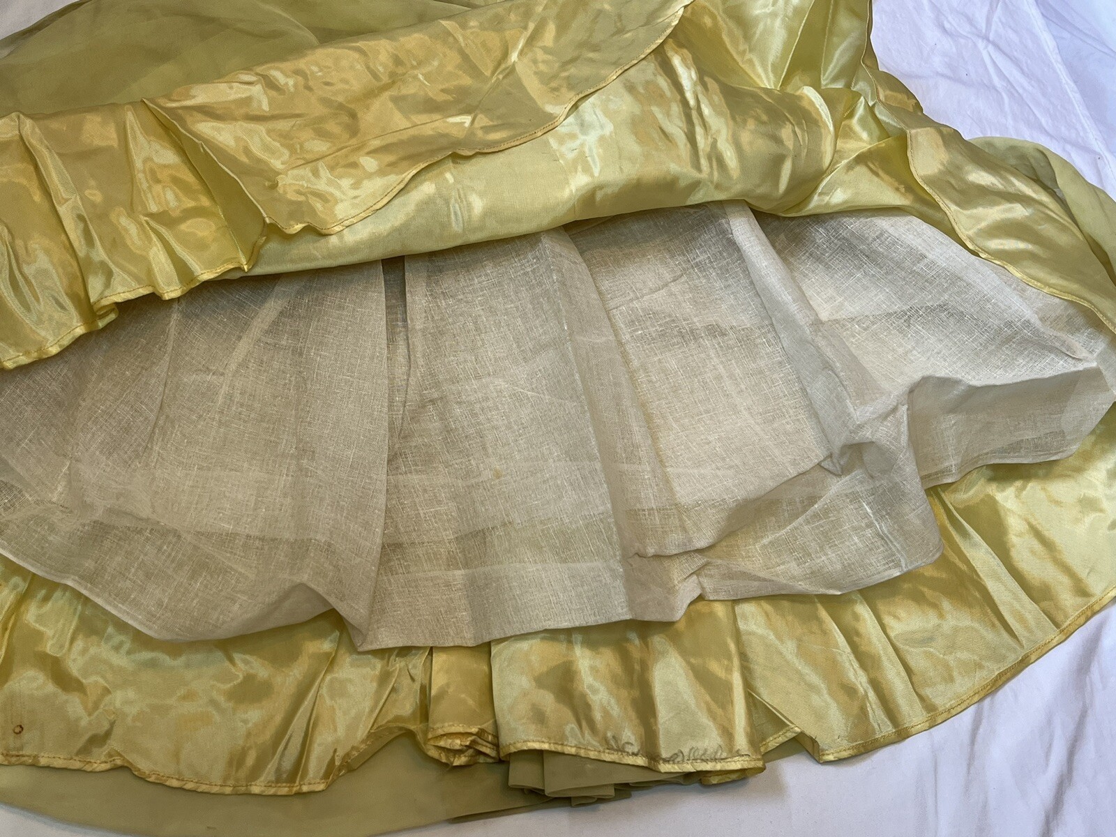 VTG 50s Swing Dress Circle Skirt Lace Sweetheart Prom Graduation Circle Skirt