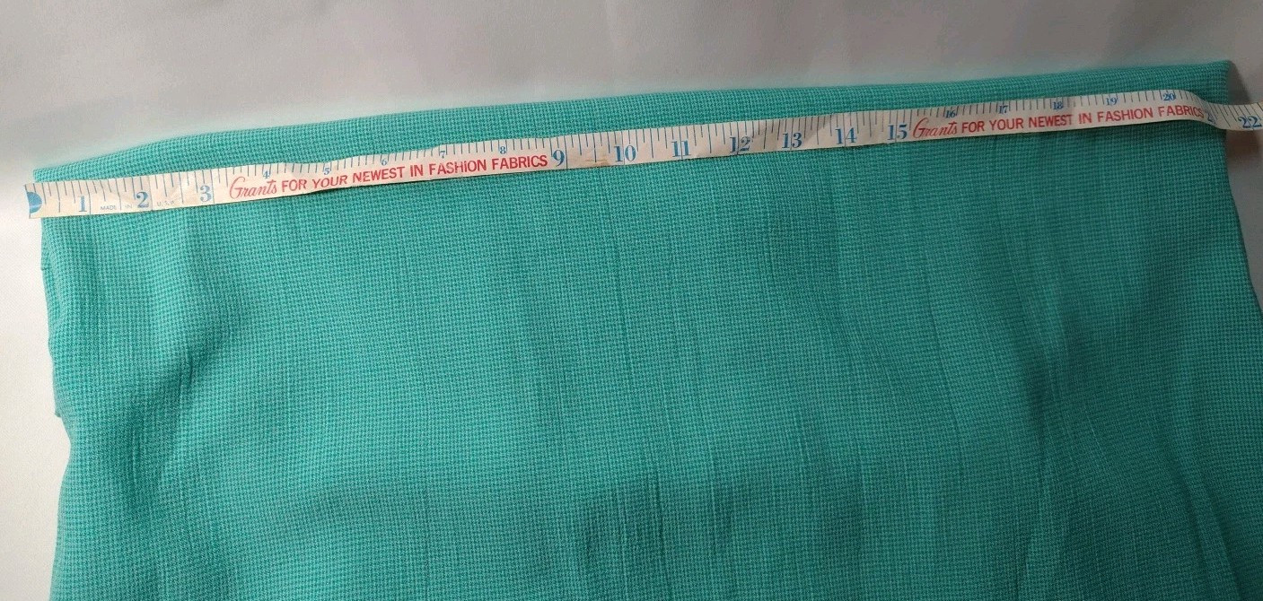 Miss Dorby Size 18 Vintage 2 Piece Aqua Dress
