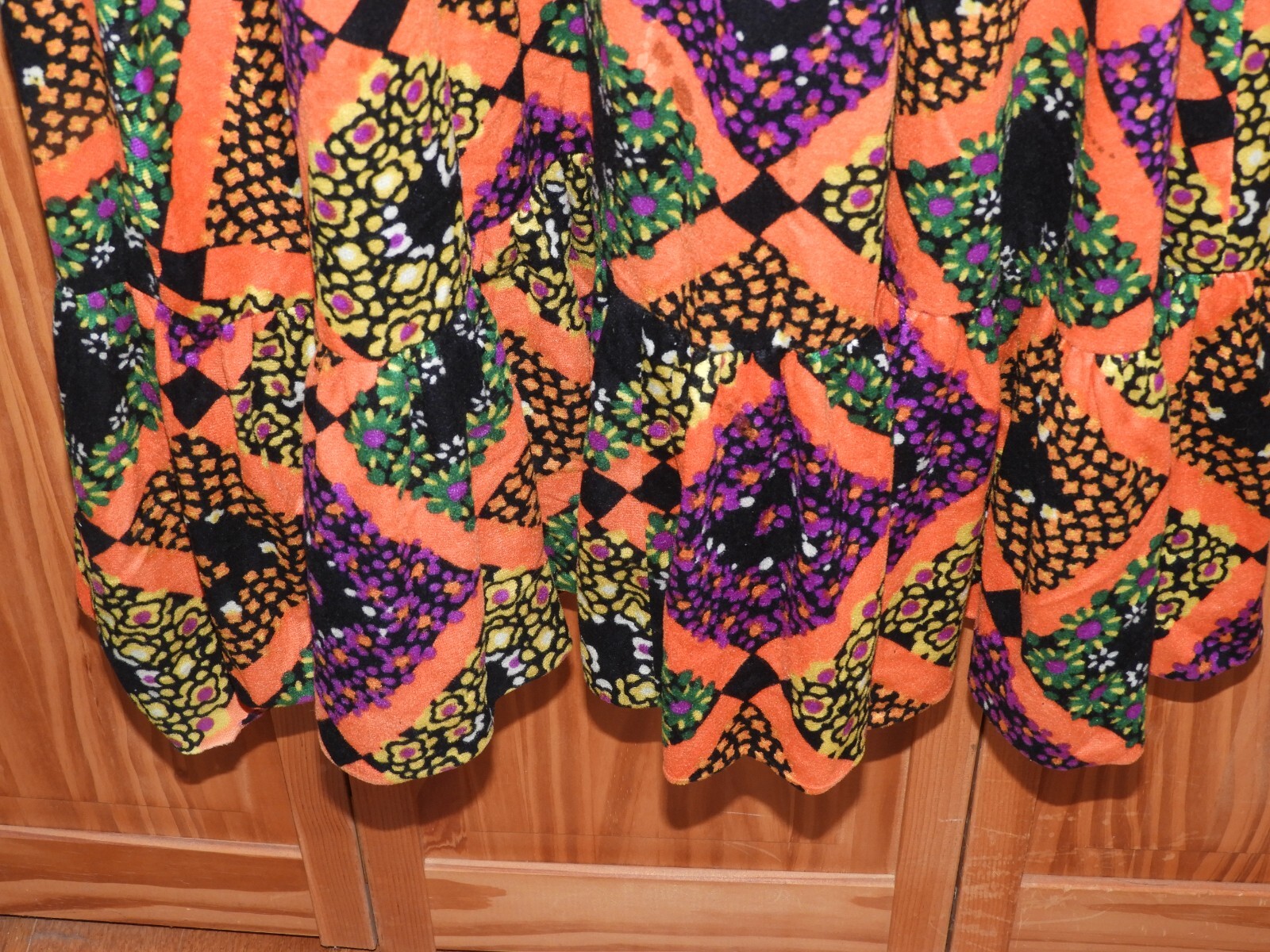 Meleny Road Retro Dress Costume Halloween Sylvia Madon Hippie Sz 11 Small 70’s