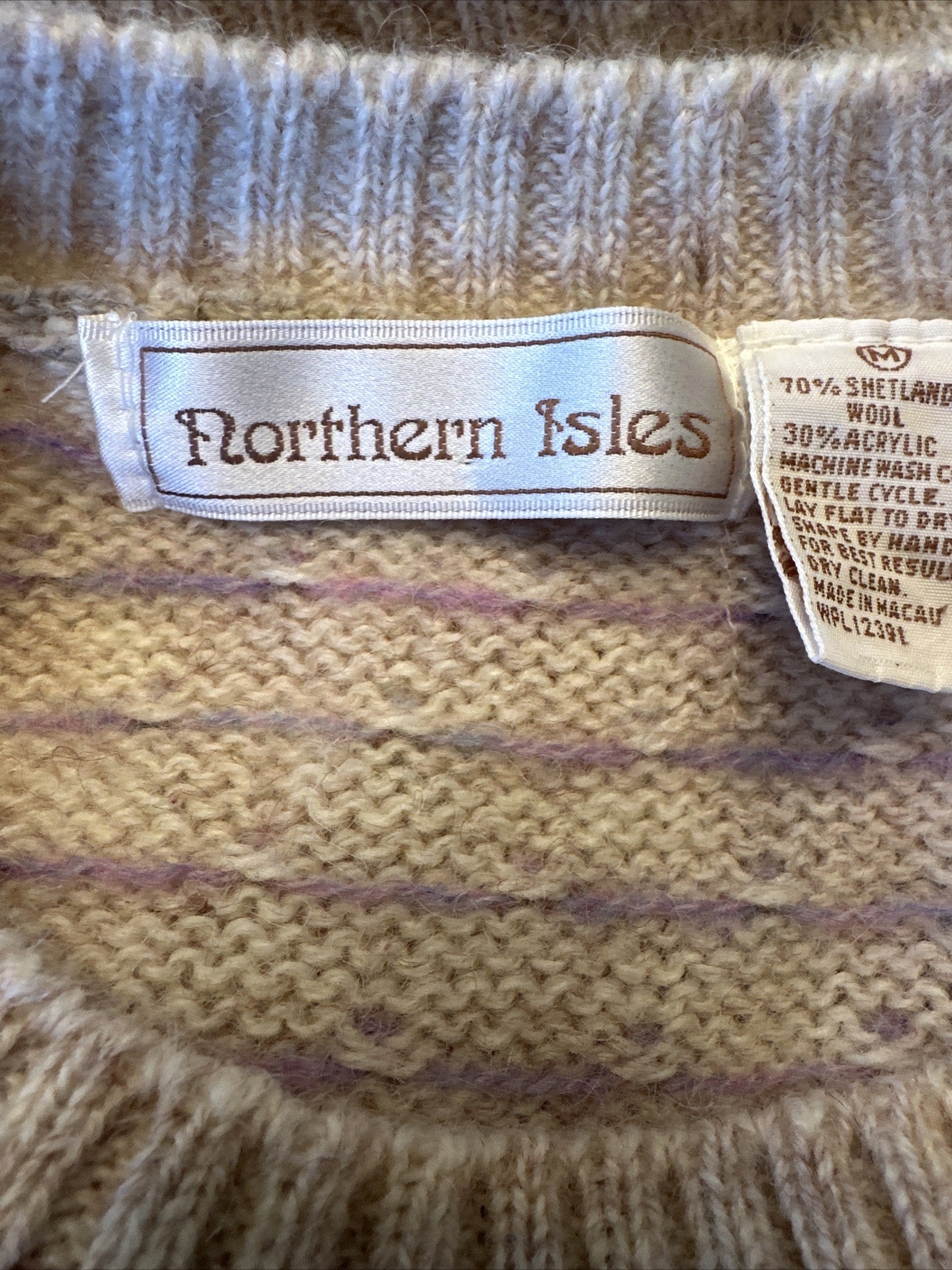 Vintage Northern Isle Sweater