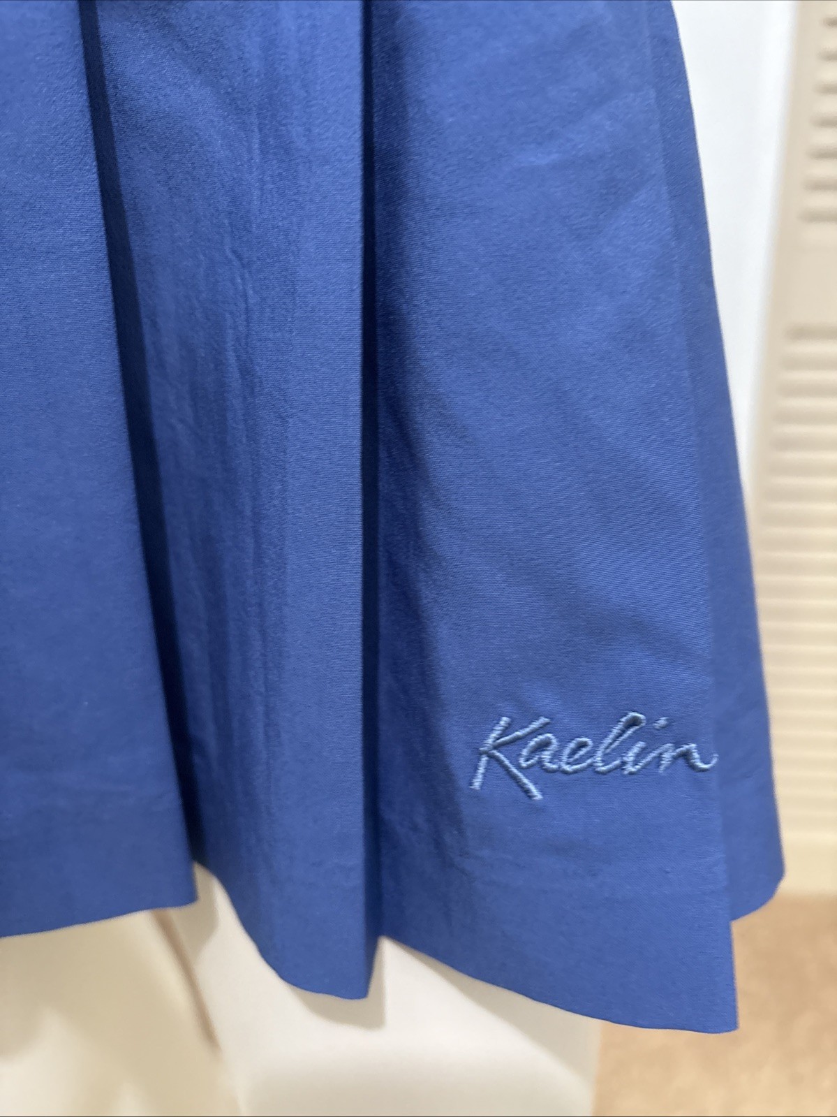 RARE Vtg 90s Kaelin 2 pc Pleated Tennis/golf Skirt & Shirt Set Sz S