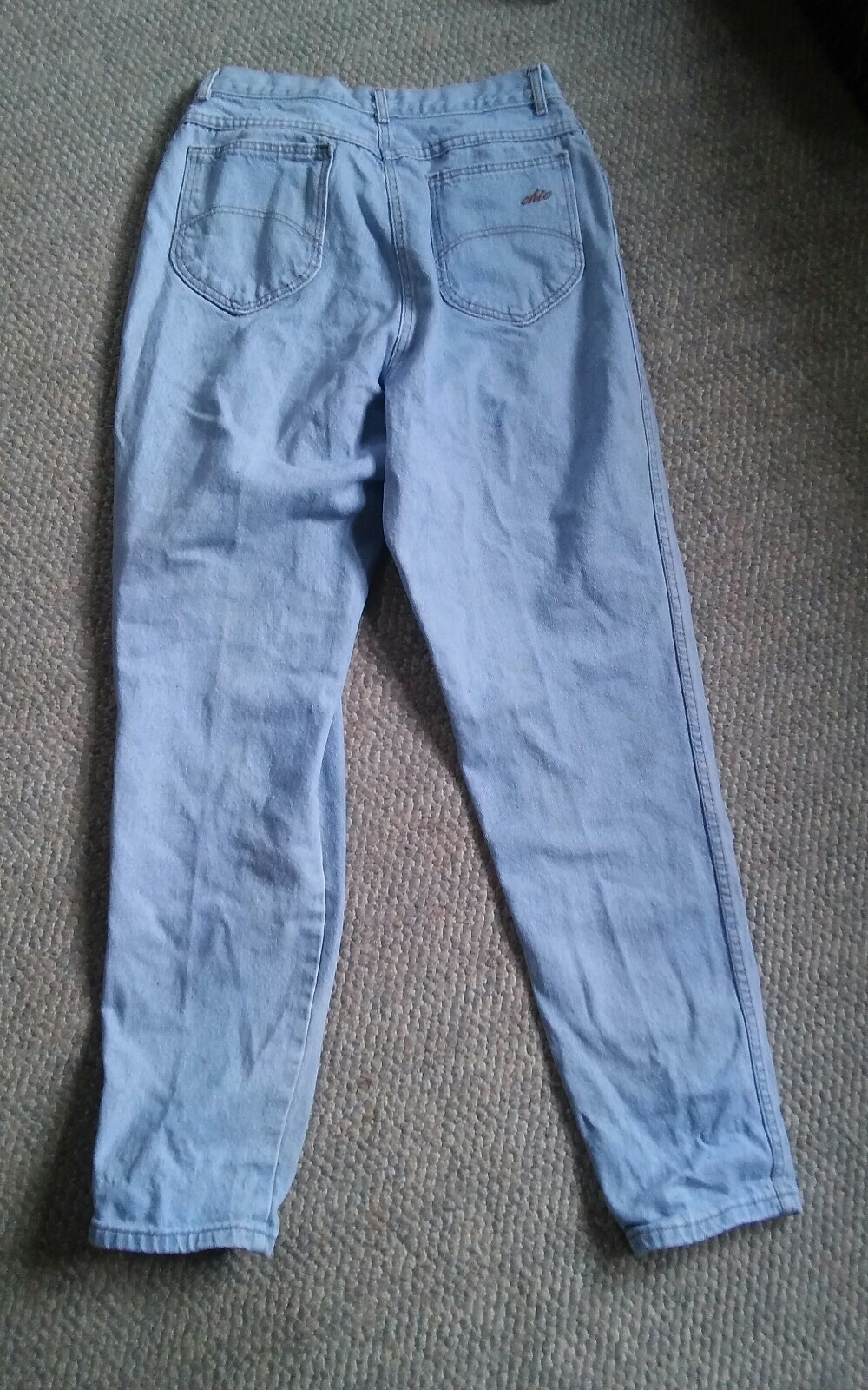 Womens Vintage Chic Size 12 Tall USA Made Jeans Original Mom Style