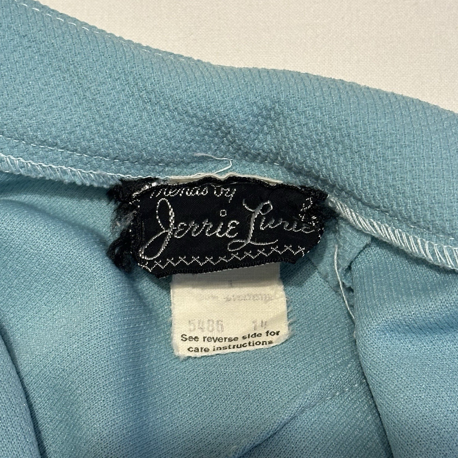 Vintage Trends by Jerrie Lurie Blue Dress